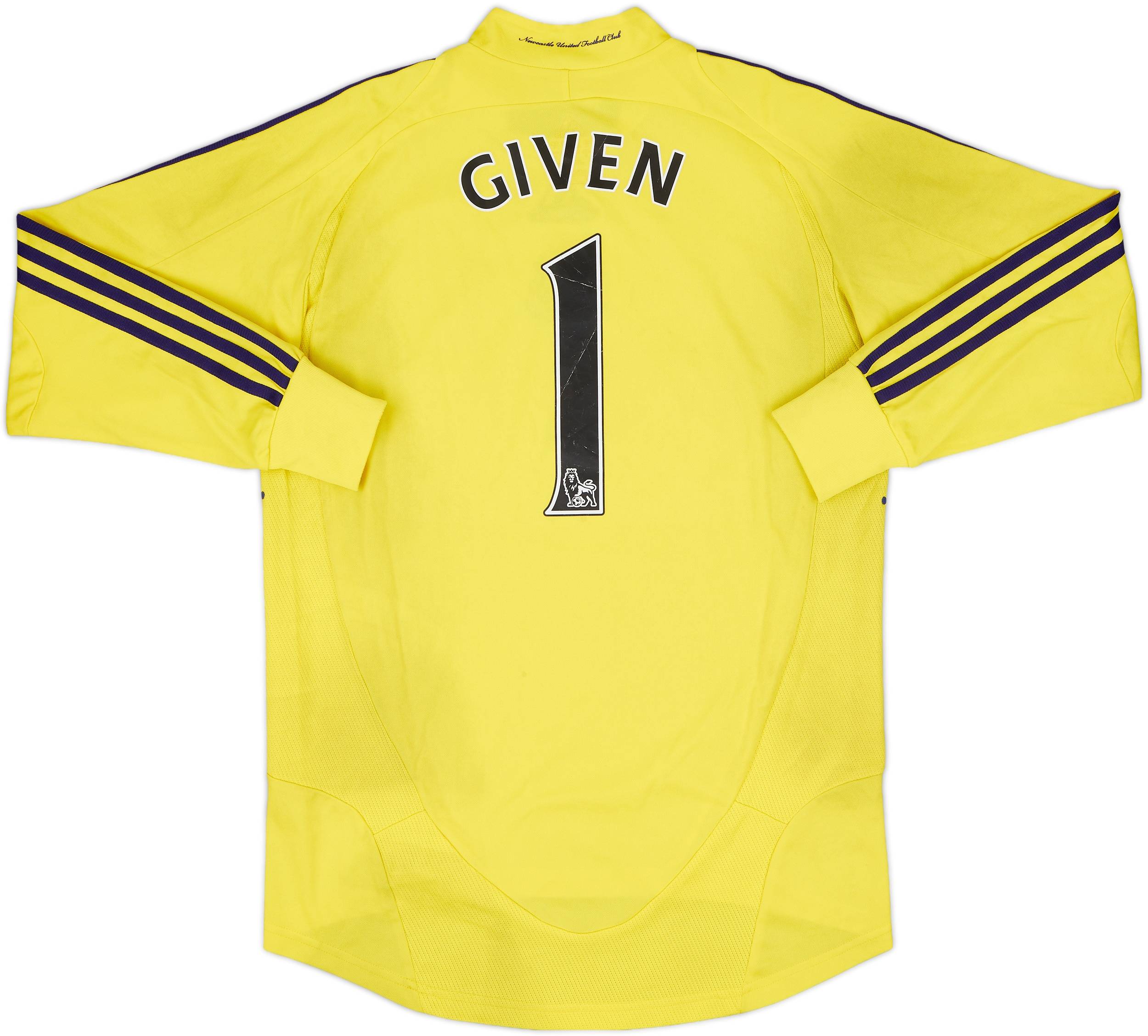 2008-09 Newcastle GK Shirt Given #1 - 5/10 - (S)