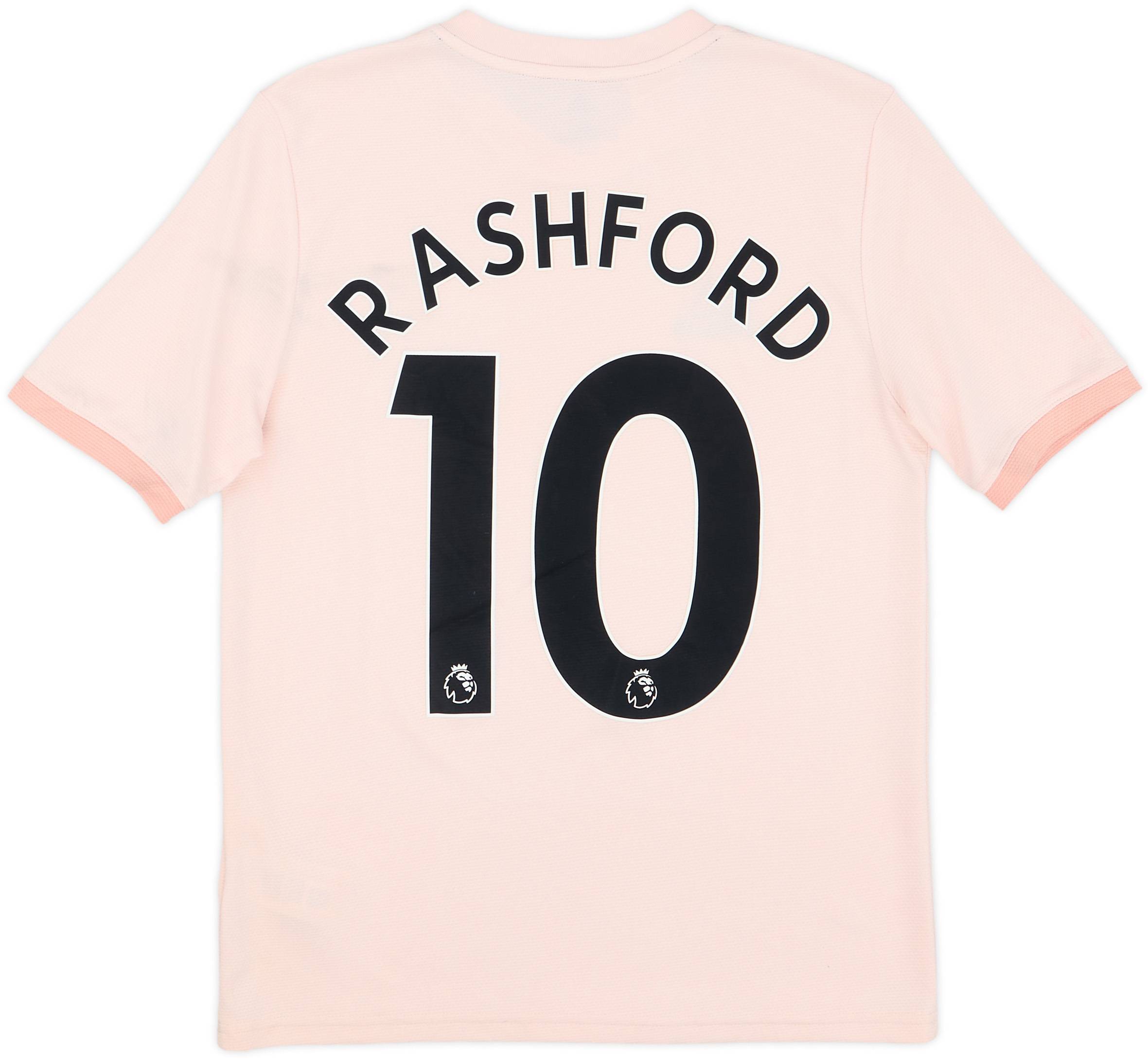 2018-19 Manchester United Away Shirt Rashford #10 - 7/10