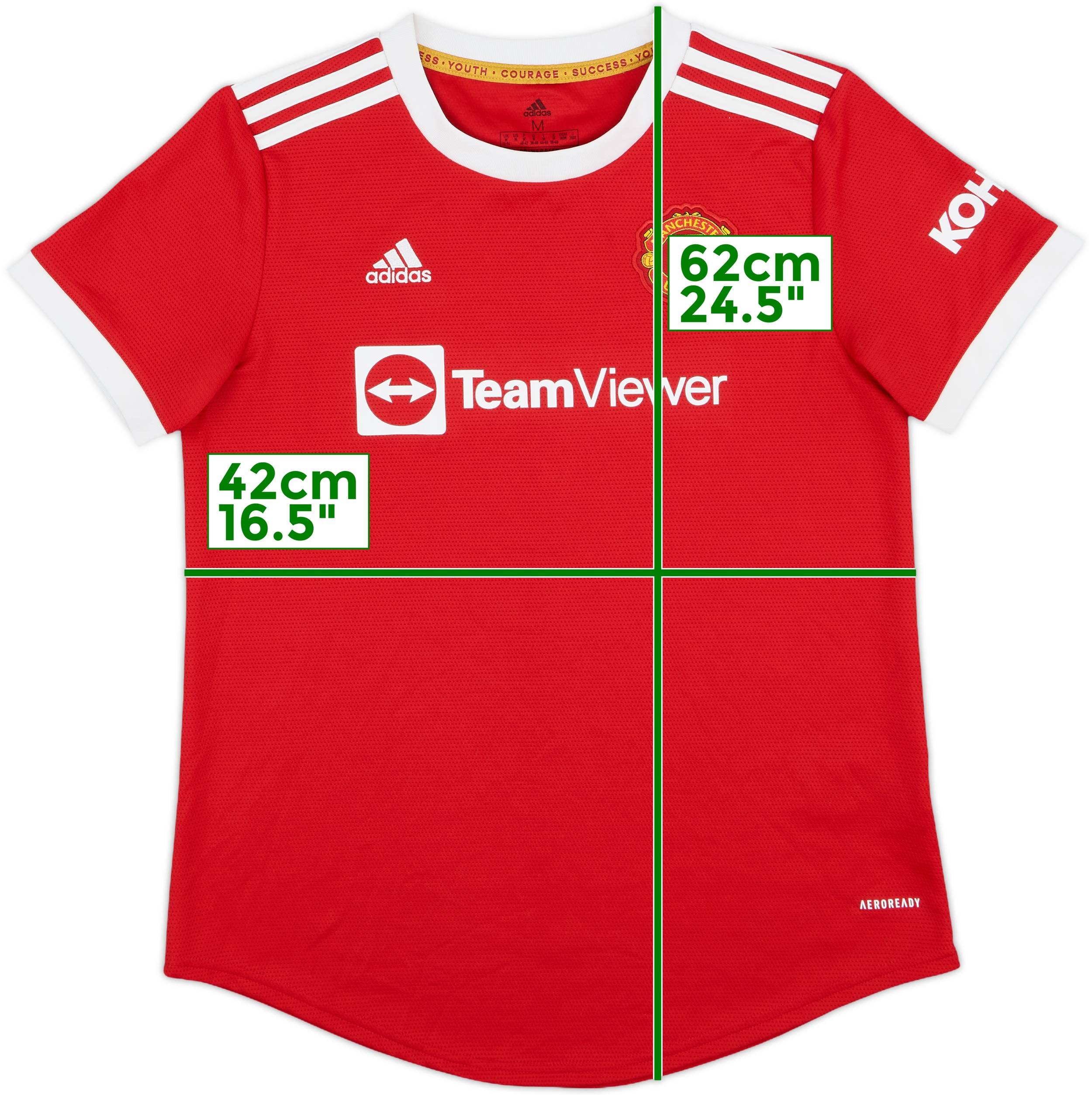 ウェア Manchester United Official Polo Shirt L 2018-19 Manchester United adidas Polo Shirt - 8/10 - (L)
