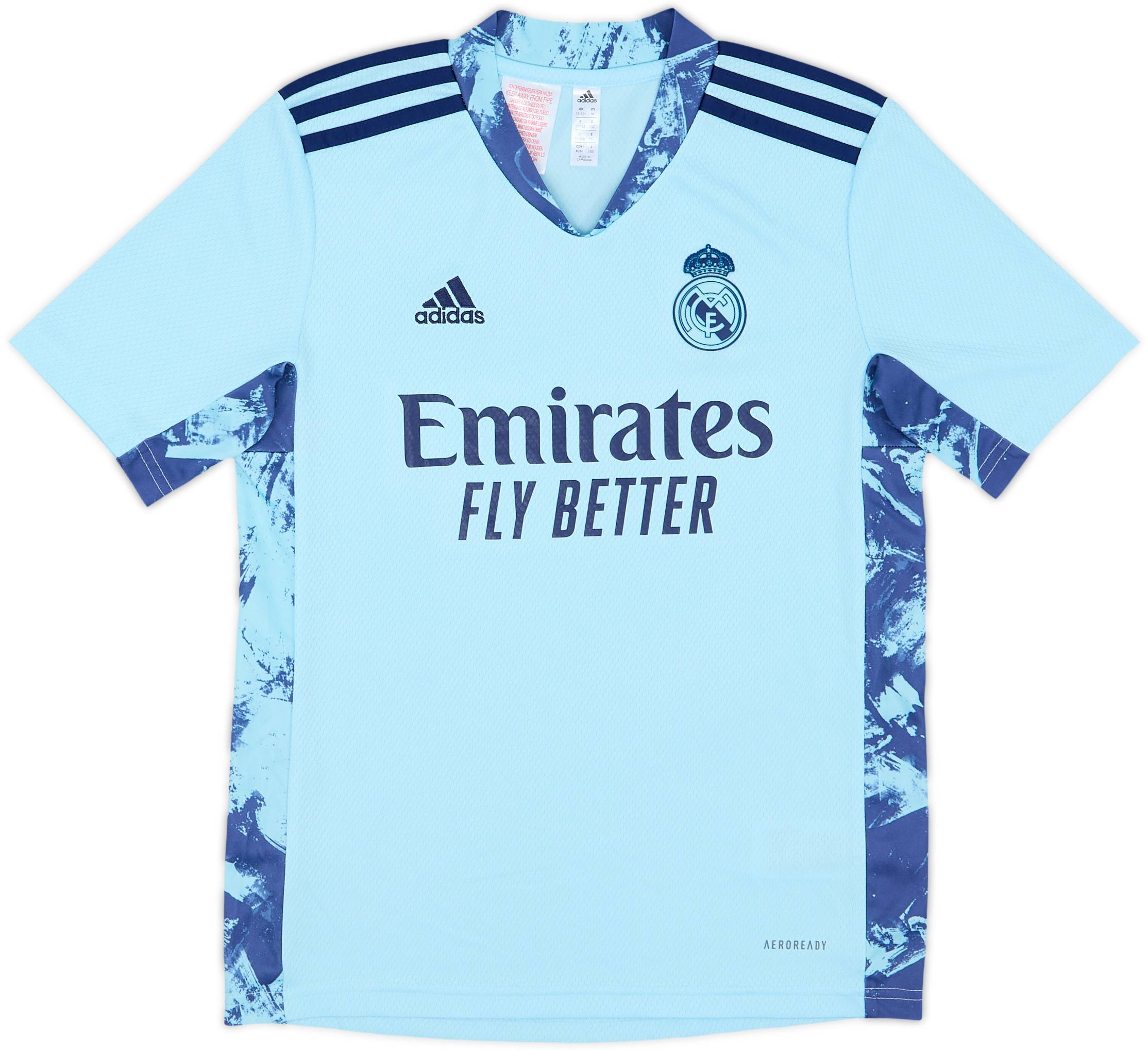 2020-21 Real Madrid GK Shirt - 10/10 - (M.Boys)