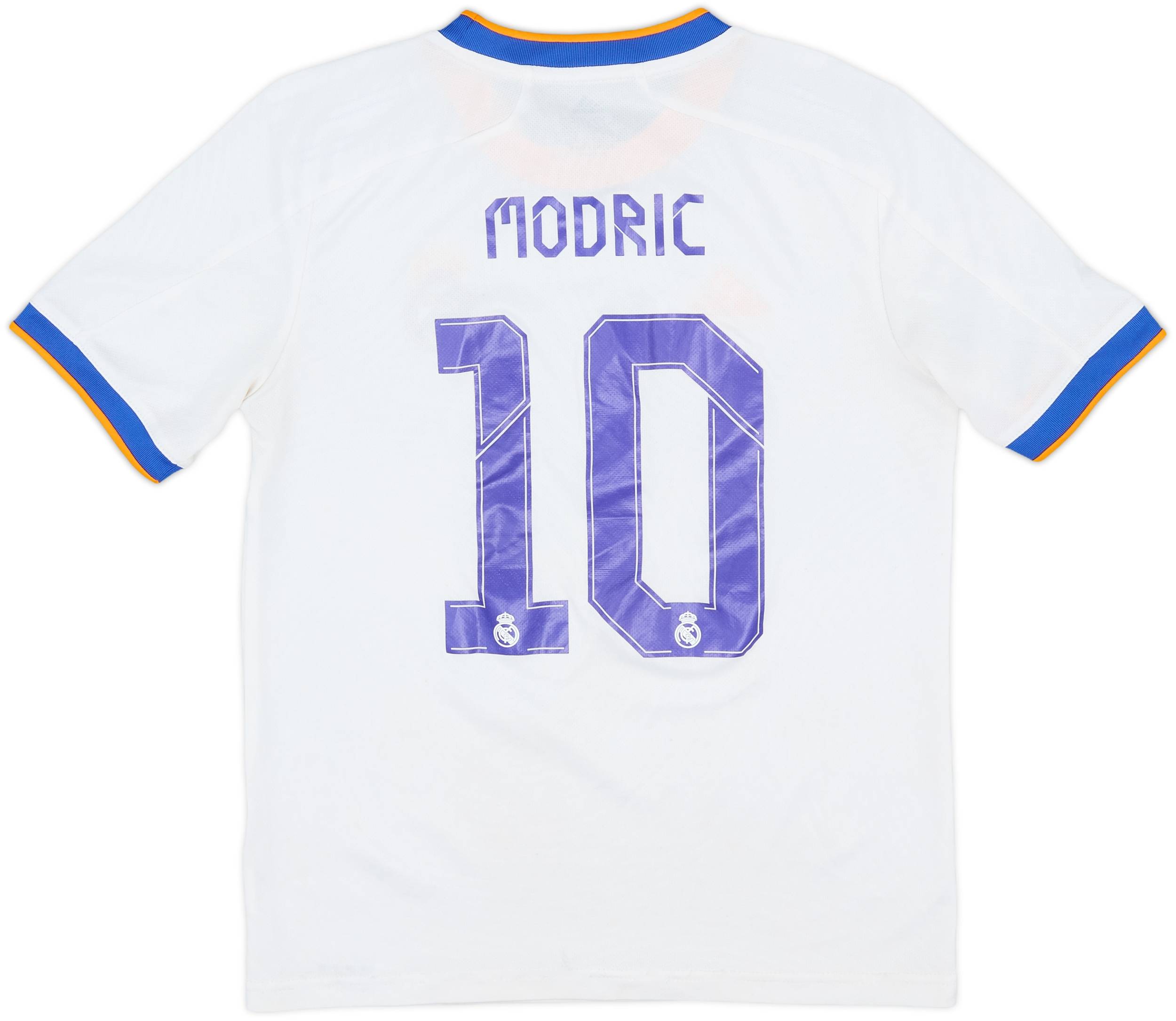 Real Madrid MODRIĆ 10 シャツ 2021-22 Real Madrid Home Shirt Modric #10 - 5/10 - (M.Boys)