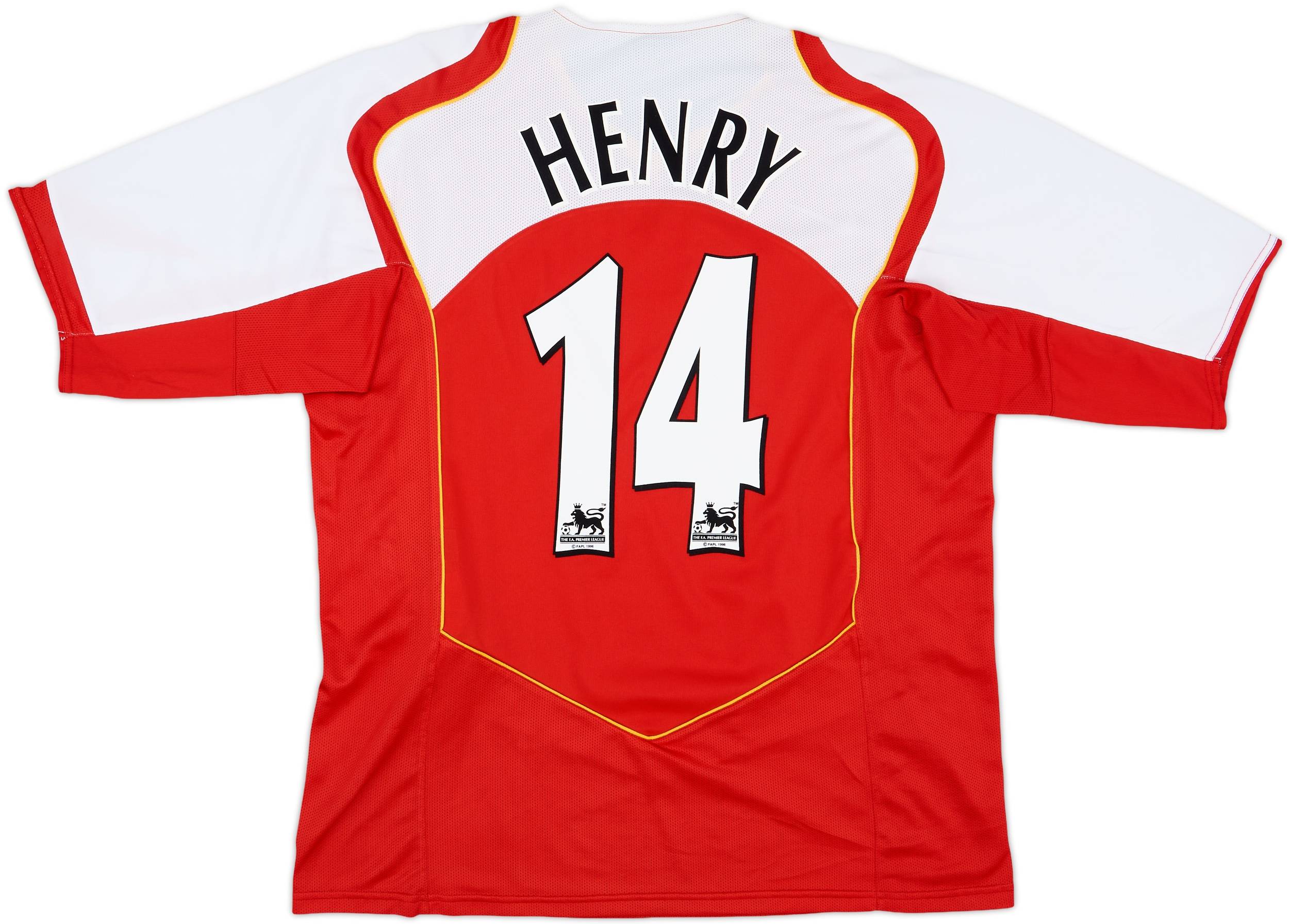 2004-05 Arsenal Home Shirt #14 HENRY (Excellent) Size S
