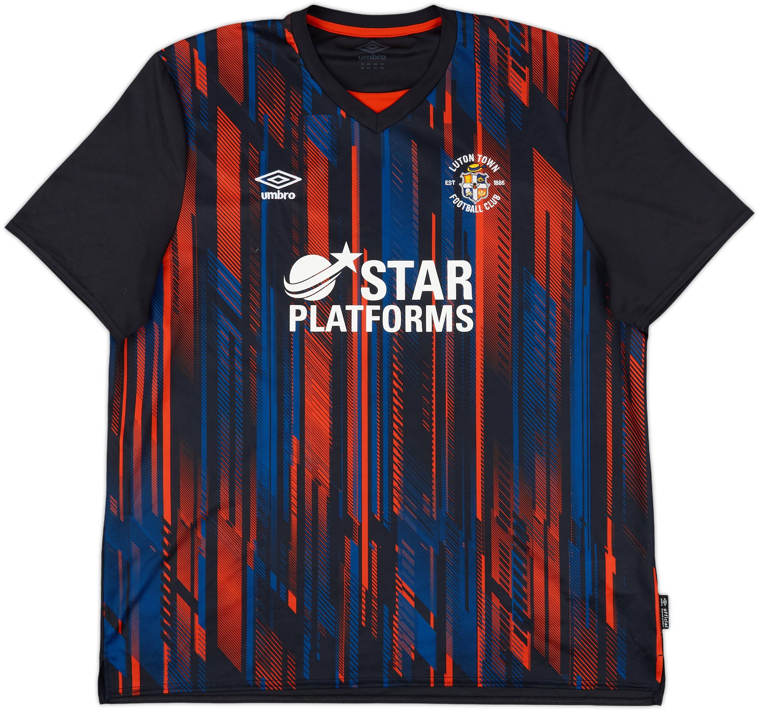 2021-22 Luton Town Away Shirt - 8/10 - (3XL)