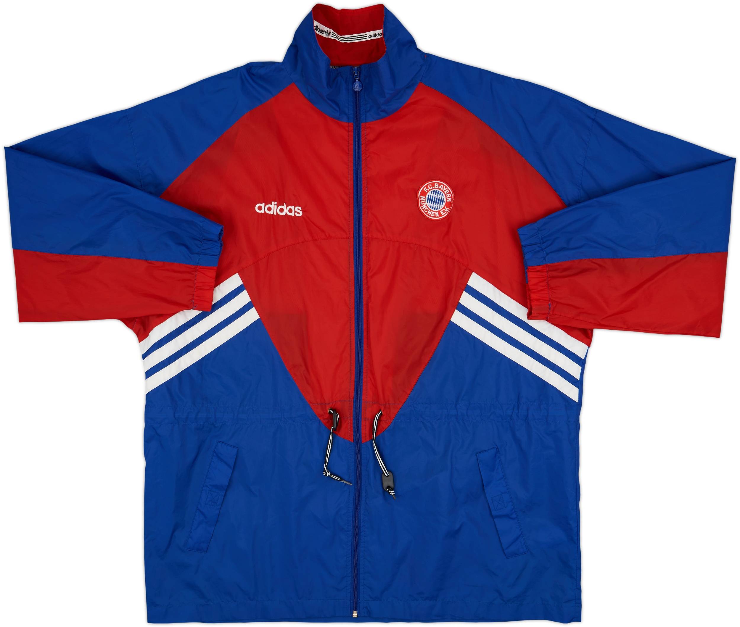 1995-96 Bayern Munich adidas Rain Jacket - 9/10 - (XXL)