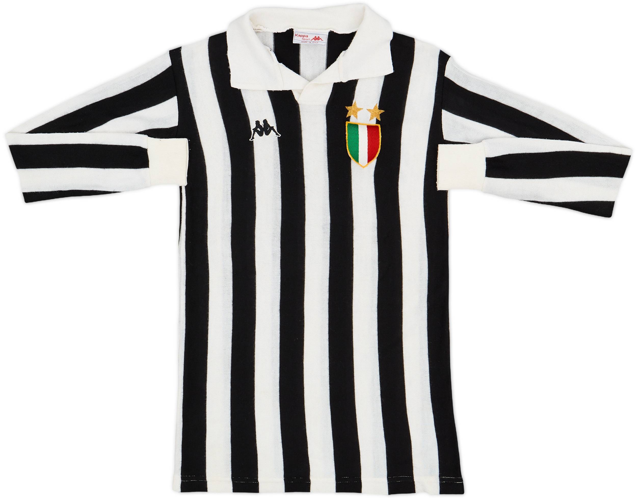1982-83 Juventus Home L/S Shirt - 8/10 - (Y)