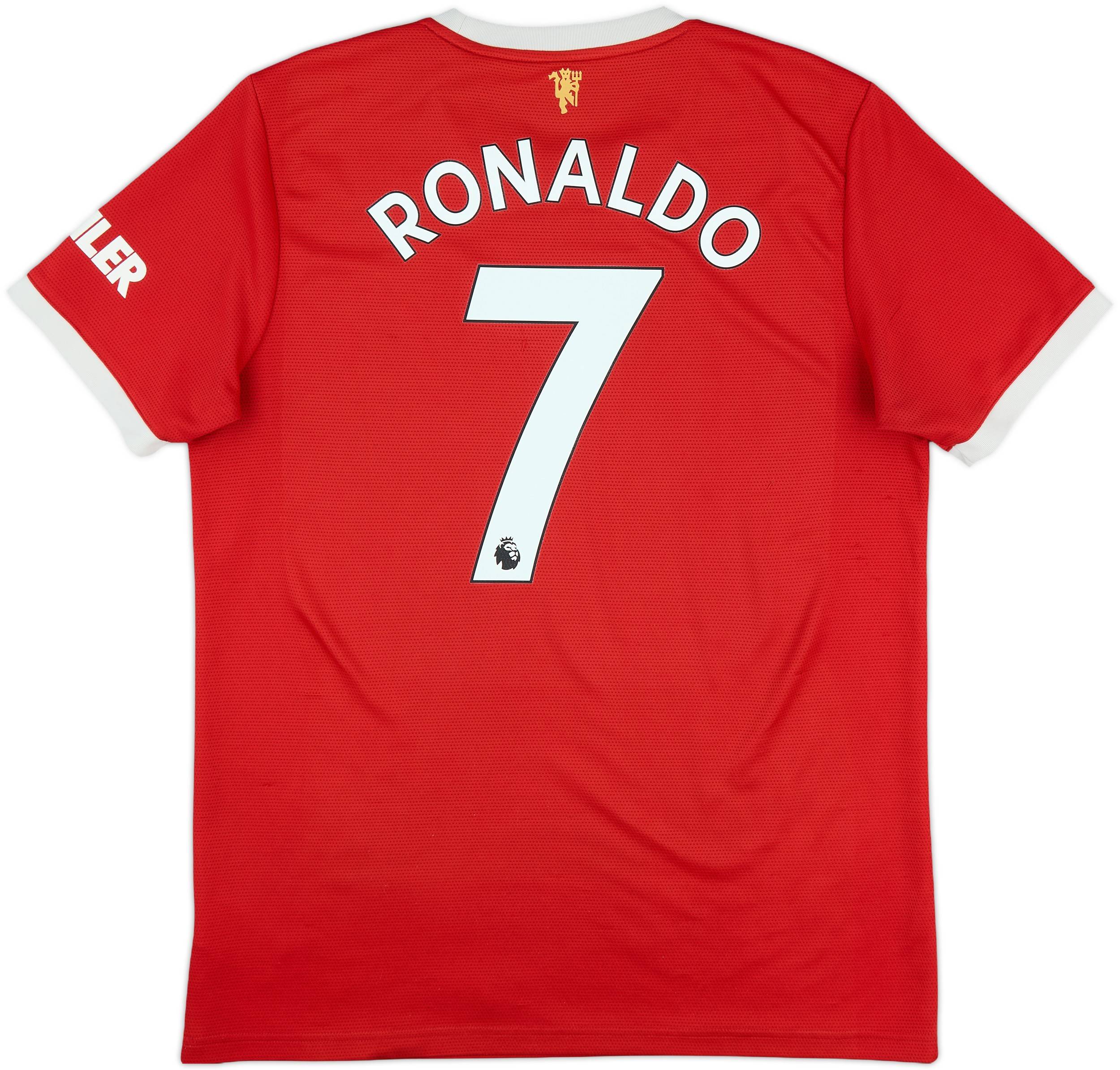 2021-22 Manchester United Home Shirt Ronaldo #7 - 5/10 - (L)