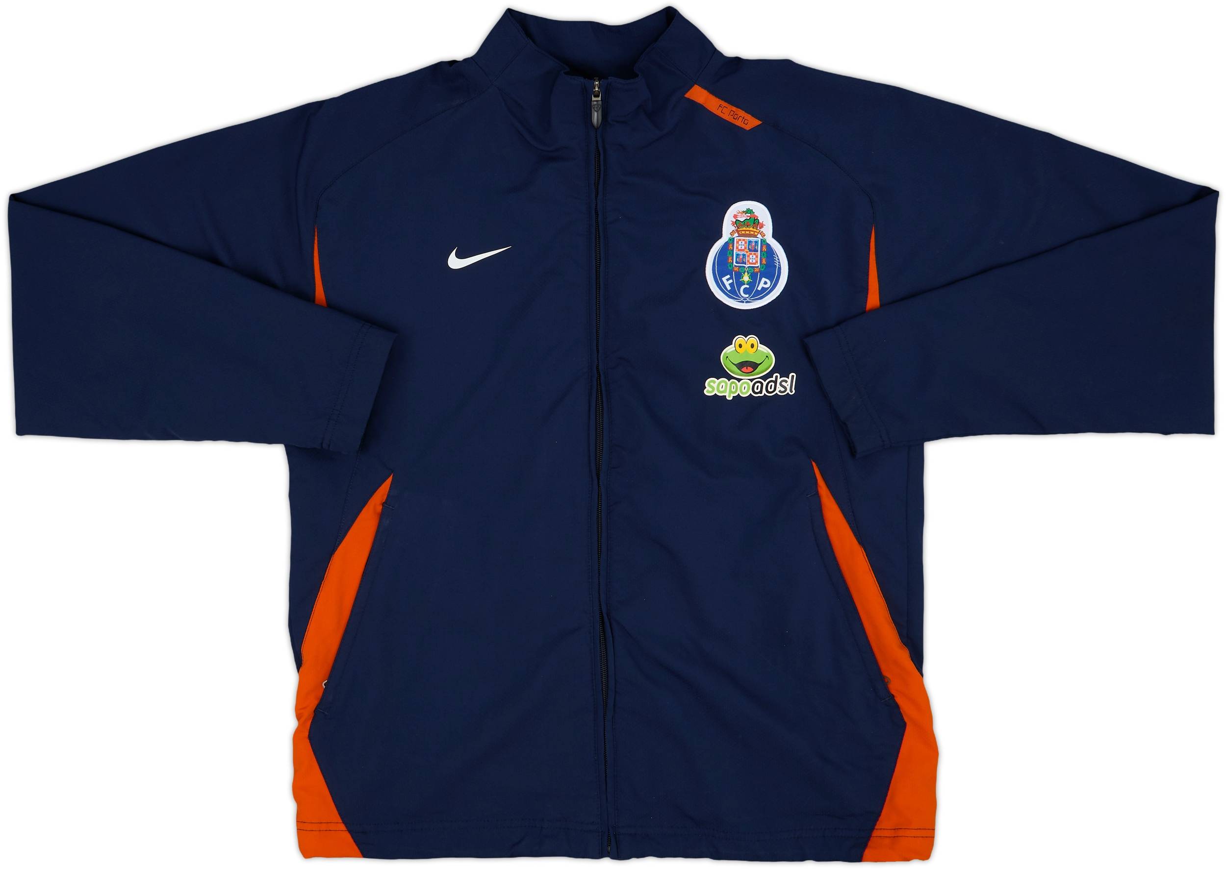 2007-08 Porto Player Issue Nike Track Jacket - 8/10 - (L)