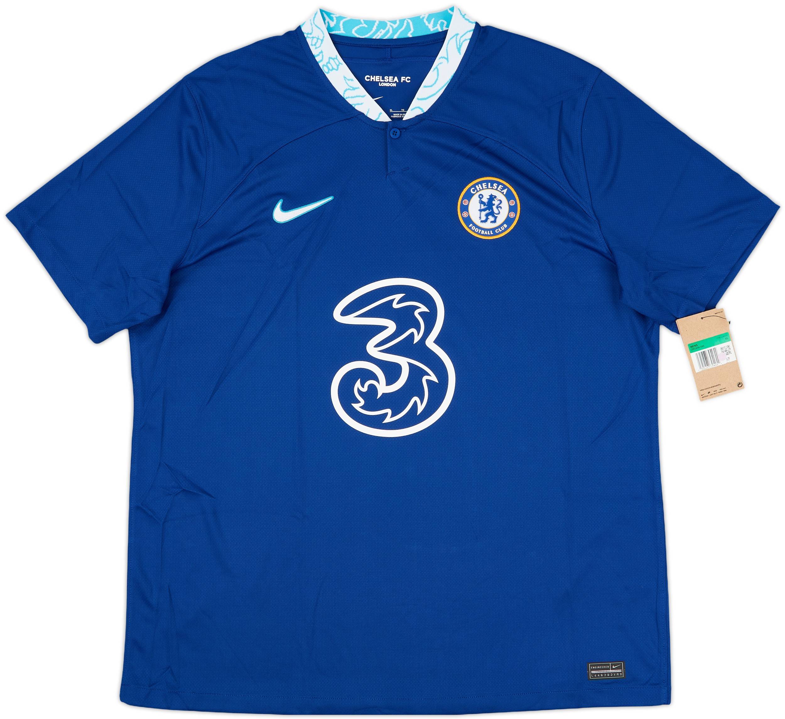 Chelsea T.SILVA ユニフォーム 2022-23 Chelsea Home Shirt T.Silva #6 (XL)