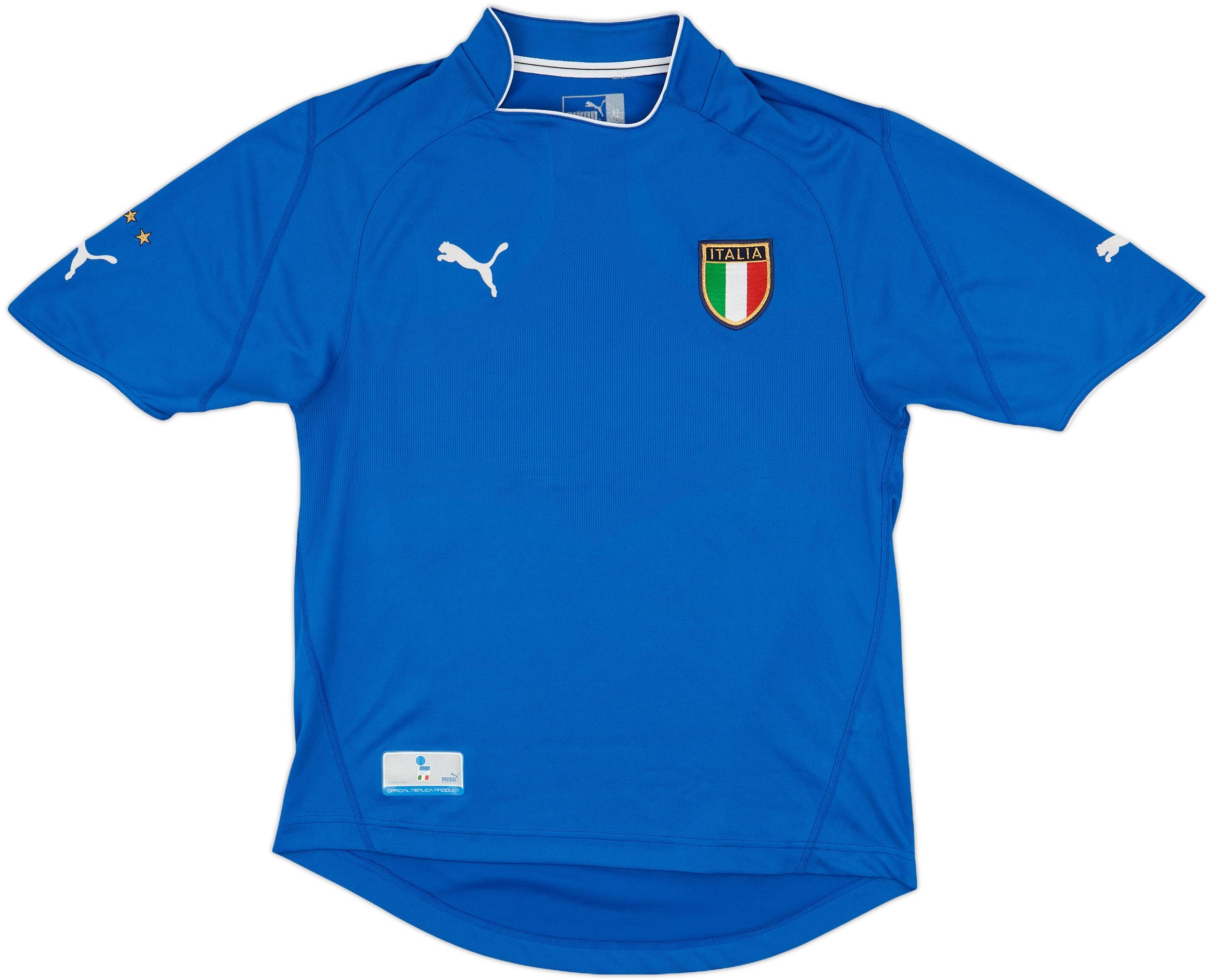 2003-04 Italy Home Shirt - 9/10 - (XL)