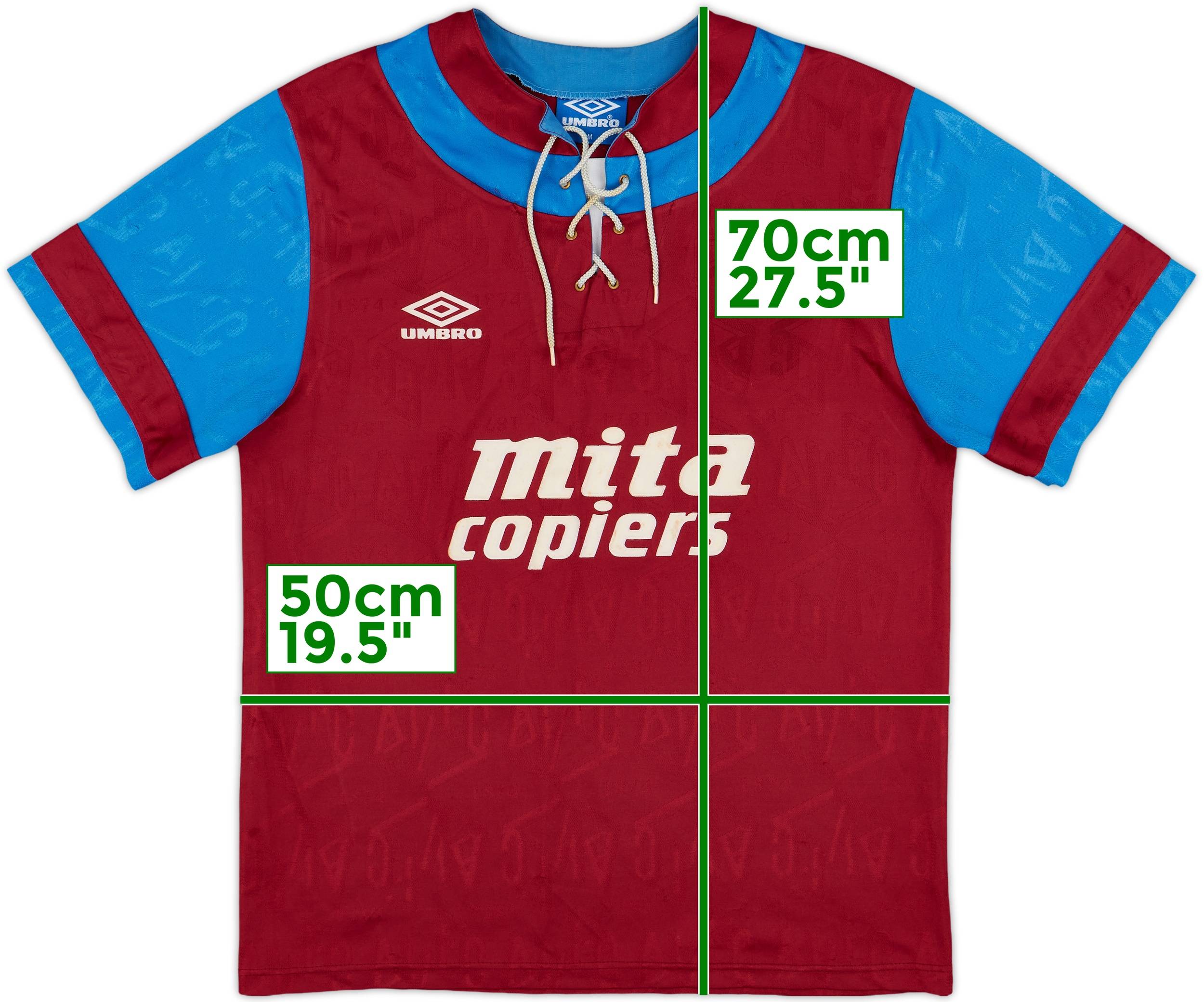 ウェア 90s umbro Aston Villa uniform shirt y2k 90s umbro Aston Villa uniform shirt y2k - メルカリ