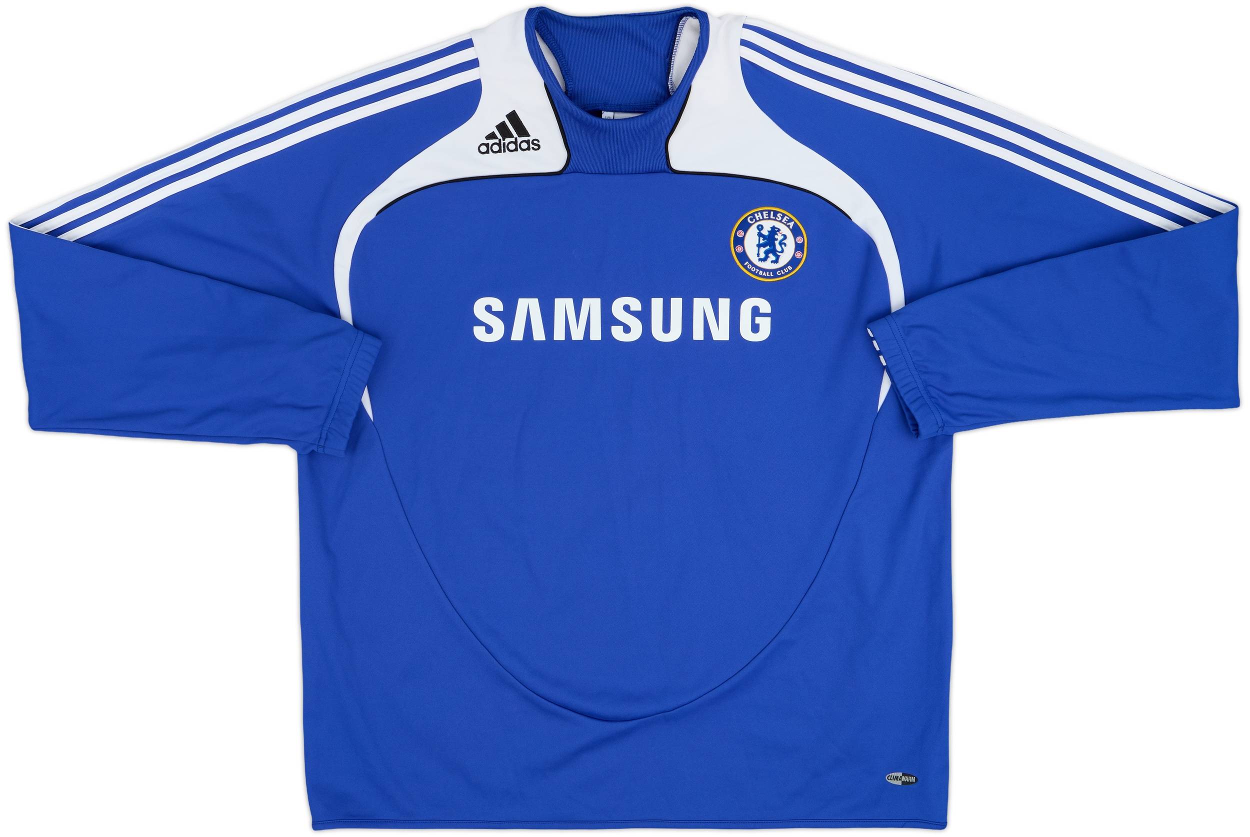 2007-08 Chelsea adidas Sweat Top - 7/10 - (XXL)