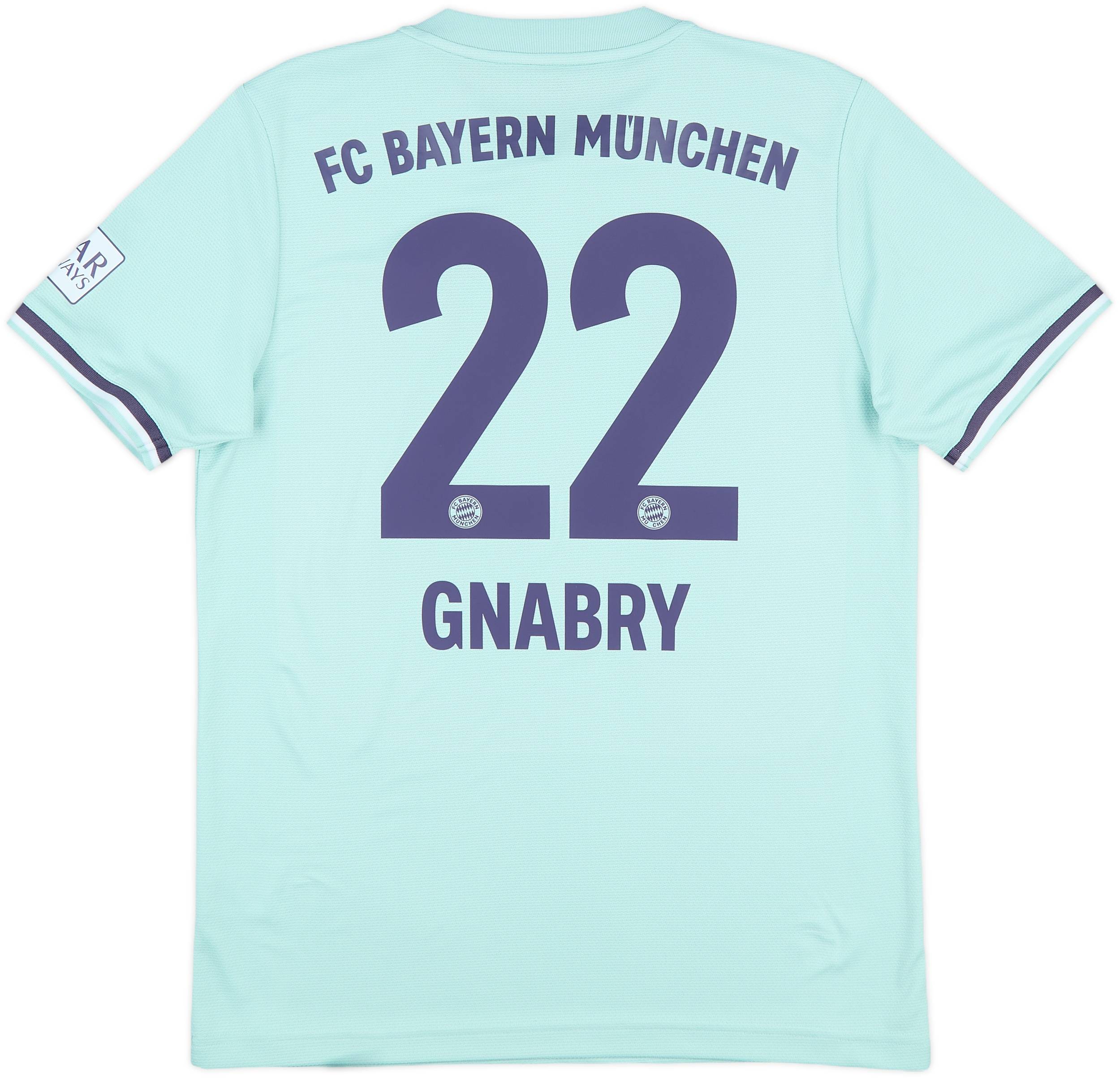 2018-19 Bayern Munich Away Shirt Gnabry #22 - 8/10 - (M)