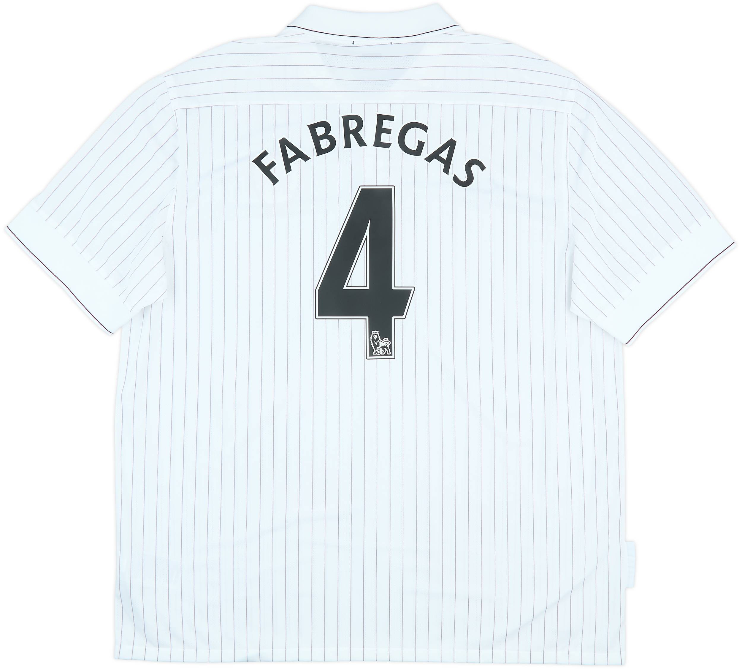 2009-10 Arsenal Third Shirt Fabregas #4 - 7/10 - (3XL)