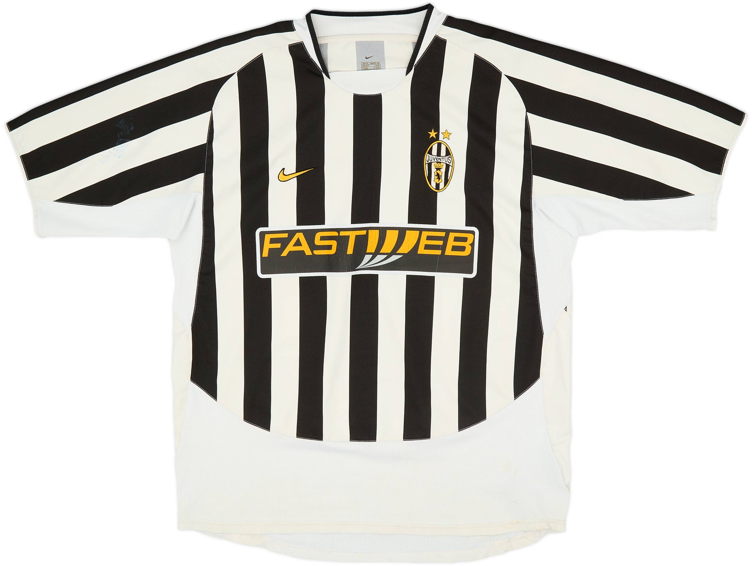 2003-04 Juventus Home Shirt Nedved #11 - 5/10 - (XL)