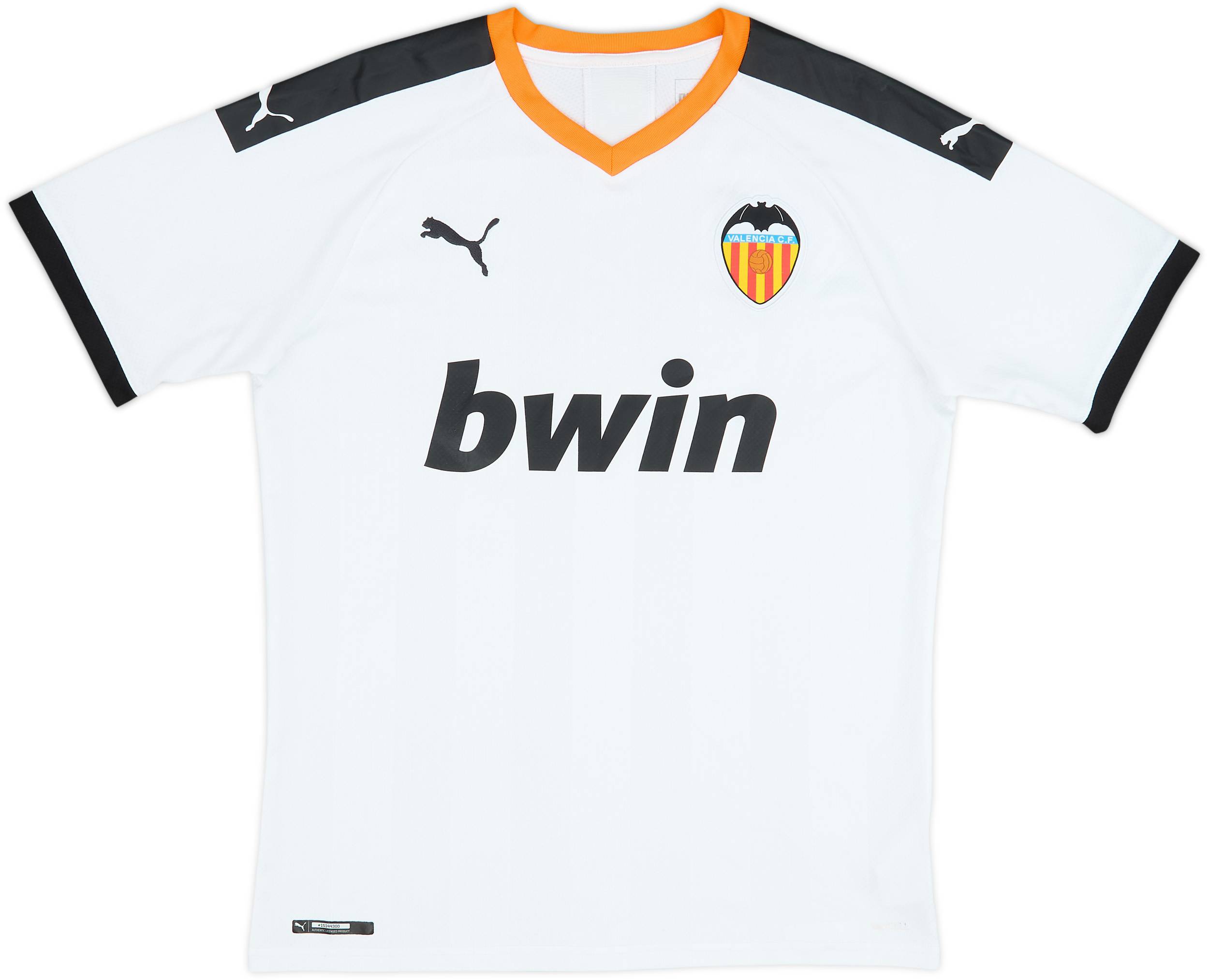 2019-20 Valencia Home Shirt - 9/10 - (M)