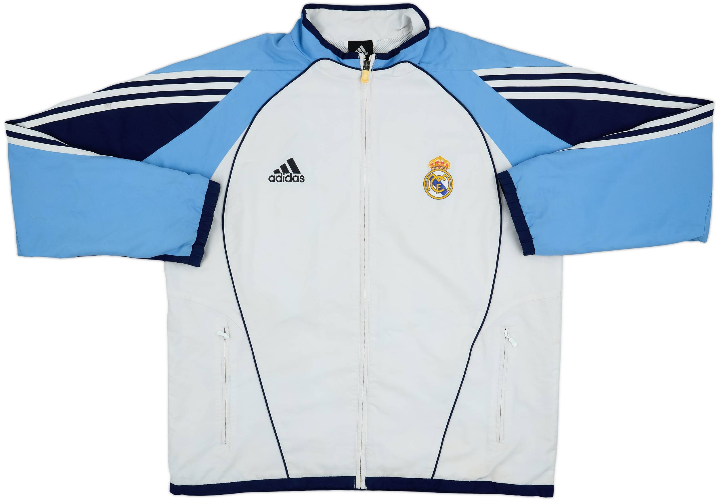 2005-06 Real Madrid adidas Track Jacket - 5/10 - (L/XL)