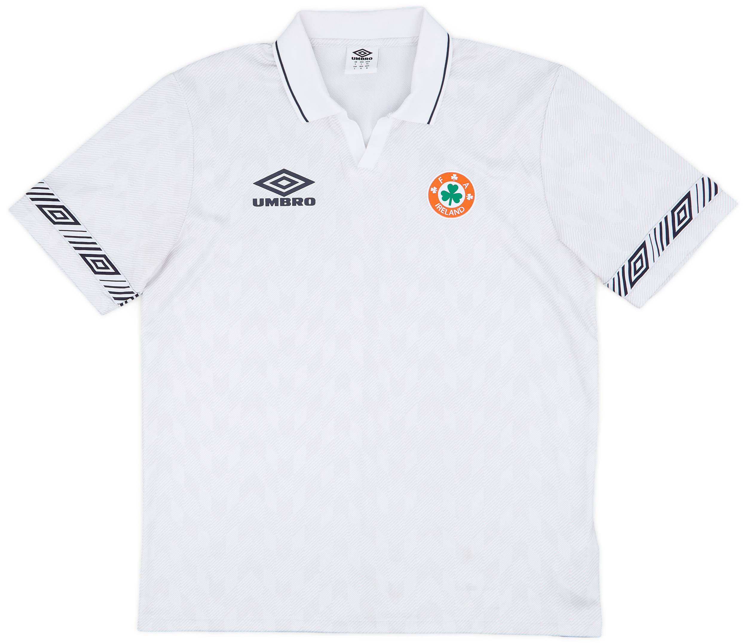 2010s Ireland Umbro Retro 90s Training Shirt - 10/10 - (L)