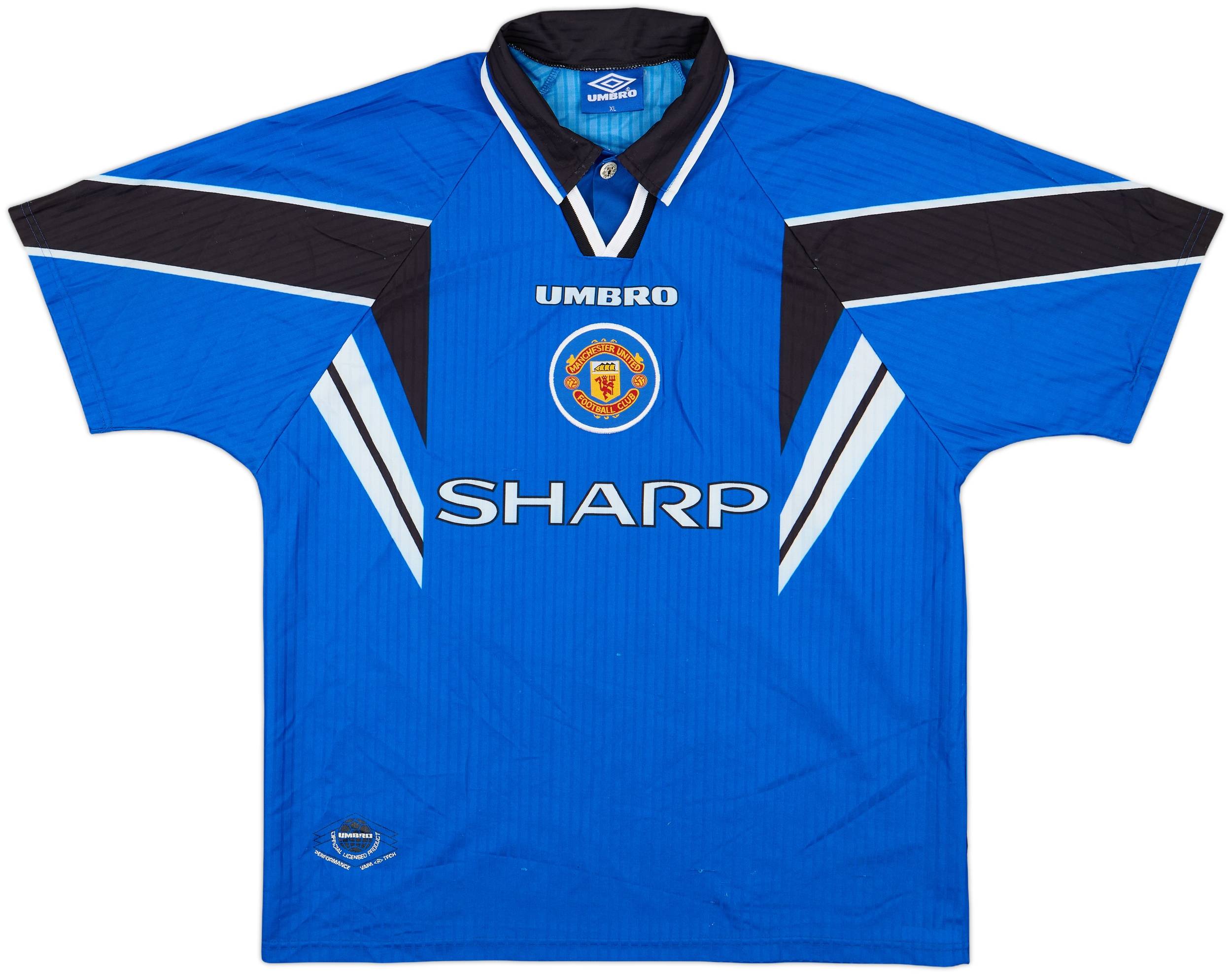 1996-98 Manchester United Third Shirt Keane #16 - 8/10 - (XL)