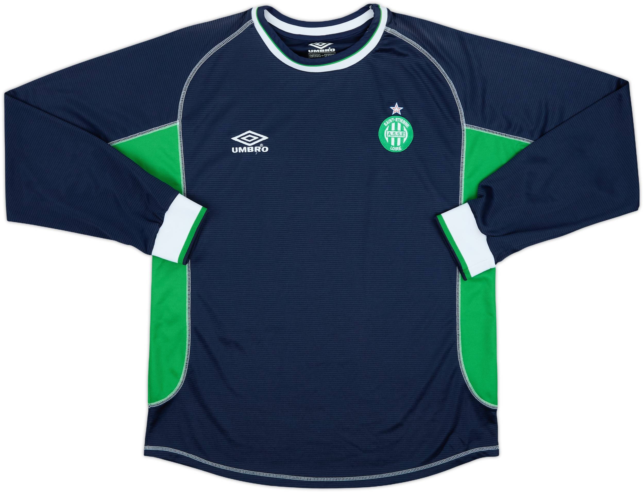 【レア】サンテティエンヌ 2000-01 Saint Etienne シャツ 2000-01 Saint Etienne Away L/S Shirt - 9/10 - (M)