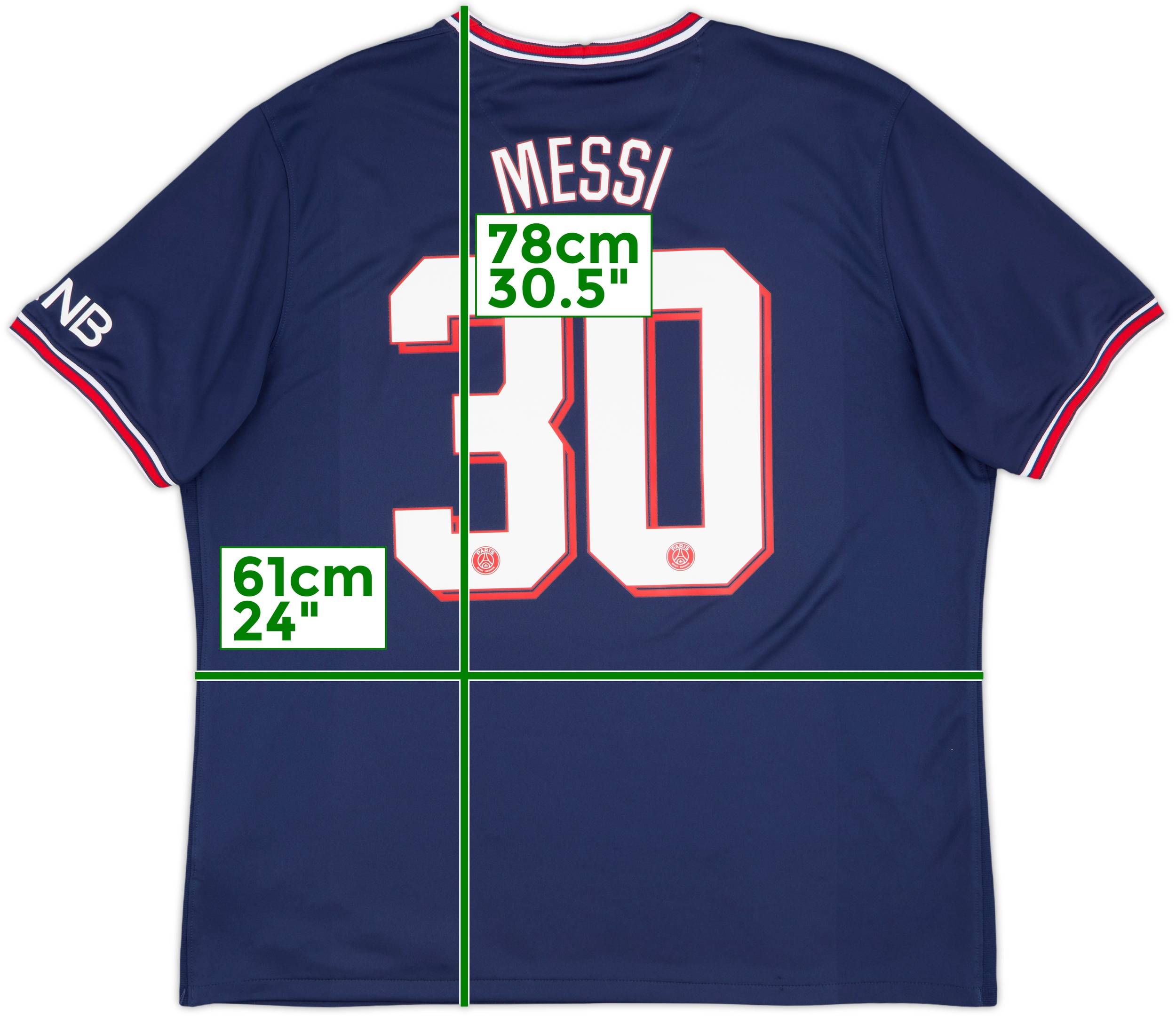 メッシ 30番 パリ・サンジェルマン シャツ XL メッシ 30番 パリ・サンジェルマン シャツ XL