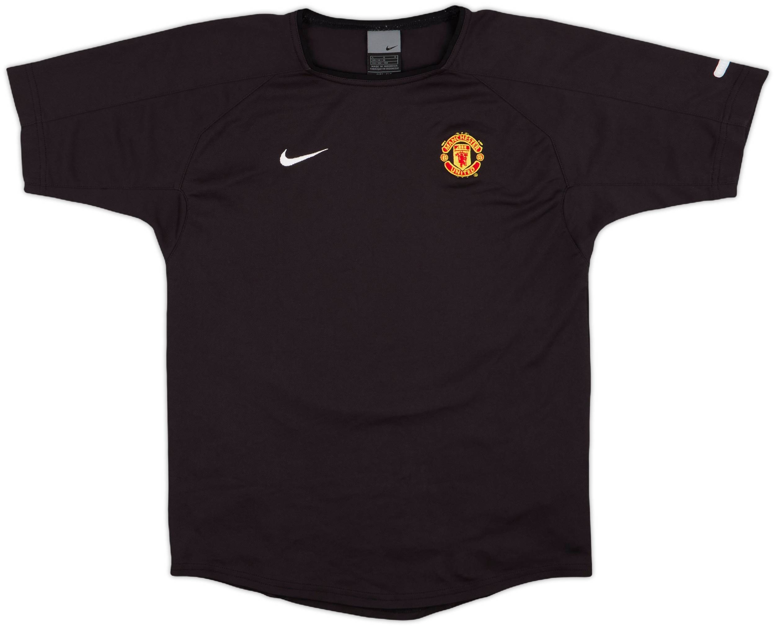 2002-03 Manchester United Nike Training Shirt - 10/10 - (L.Boys)