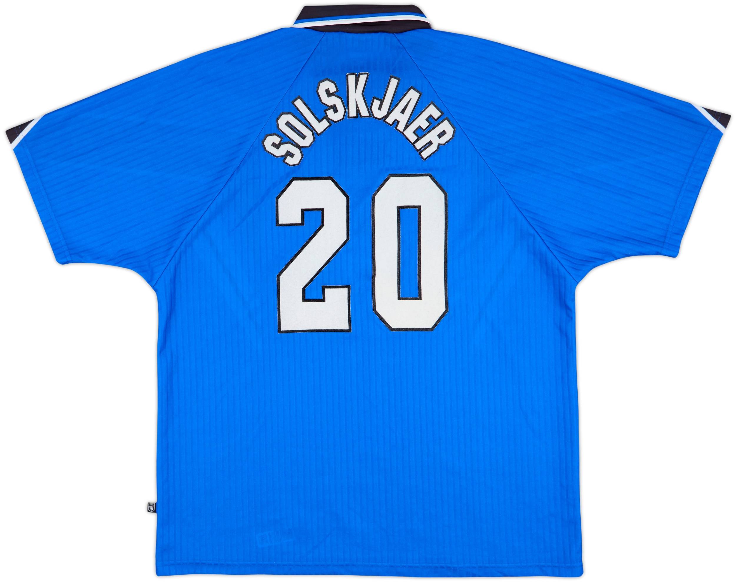 1996-98 Manchester United Third Shirt Solskjaer #20 - 8/10