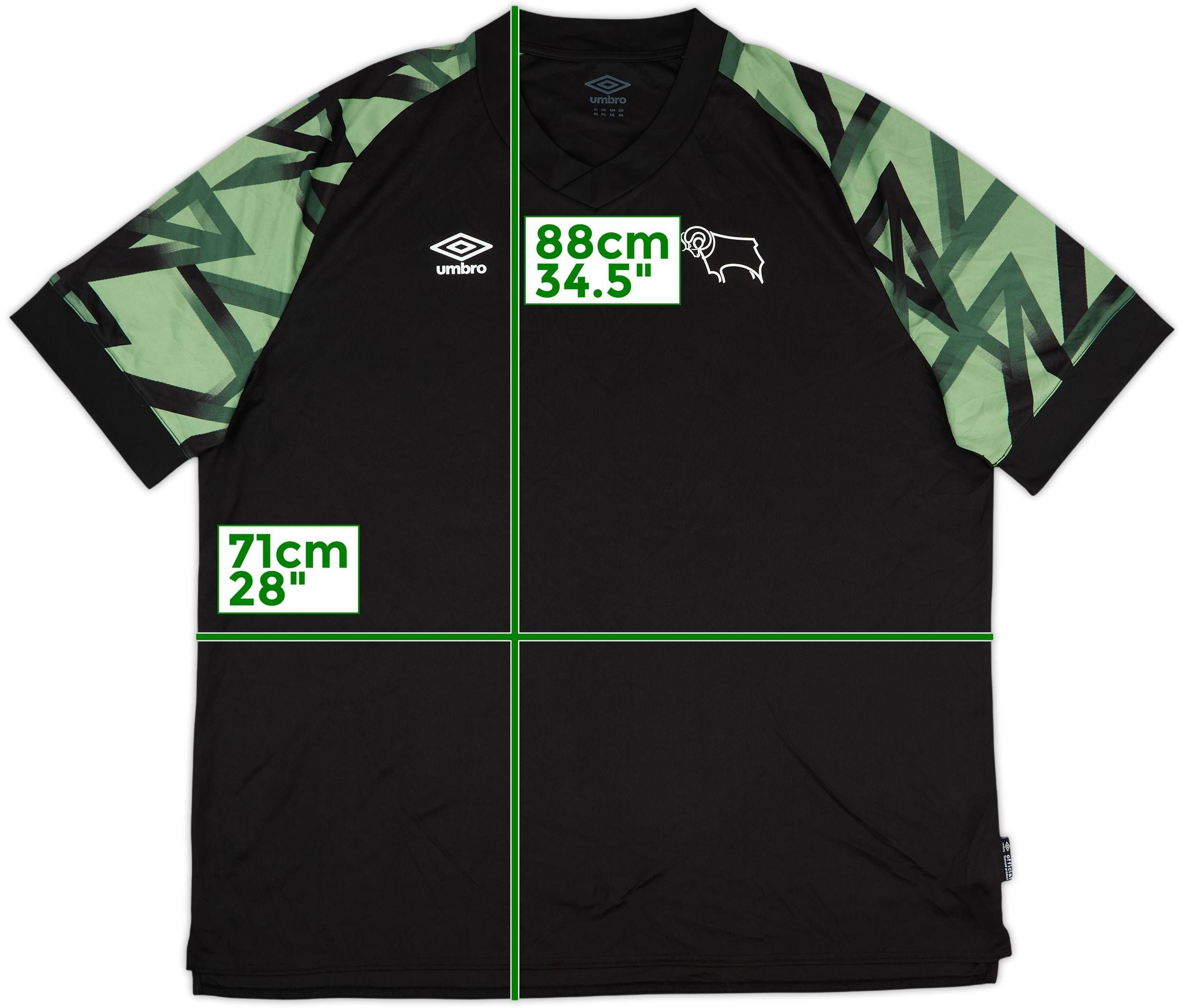 2022-23 Derby County Away Shirt - 9/10 - (4XL)
