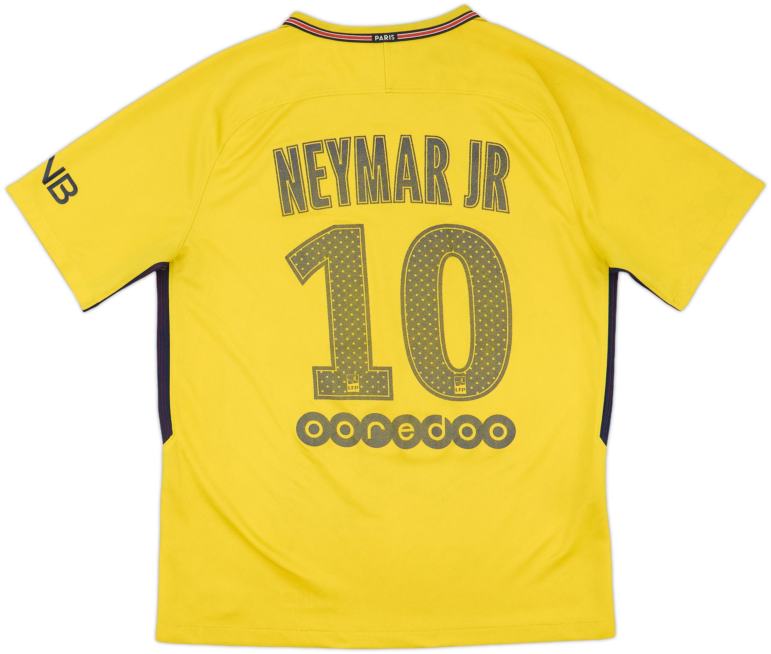 2017-18 Paris Saint-Germain Away Shirt Neymar Jr #10 - 5/10 - (M)