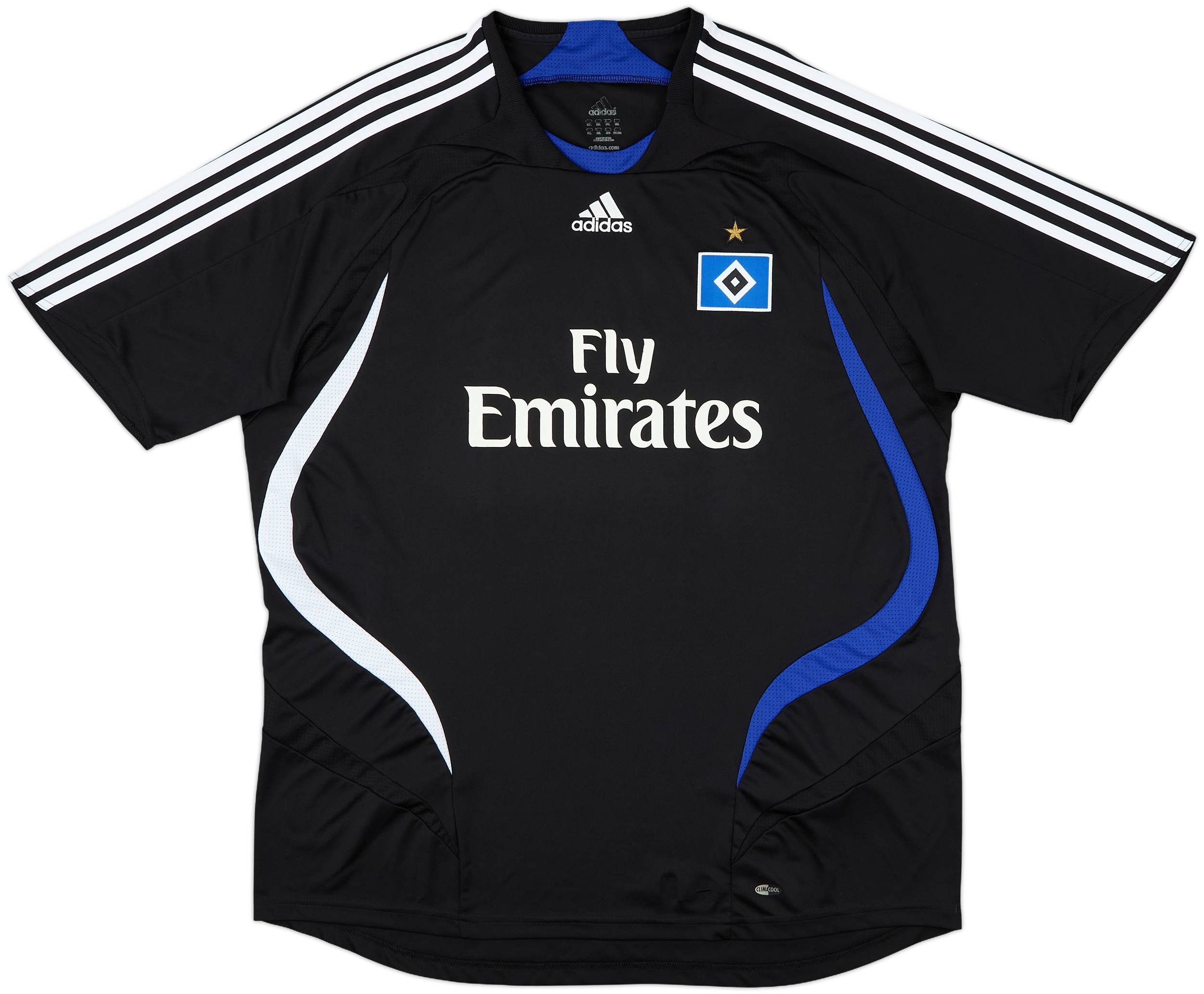 90s~00s adidas hamburg game shirt ユニ Rare Adidas Originals Sample Hamburg HSV Football Shirt (M