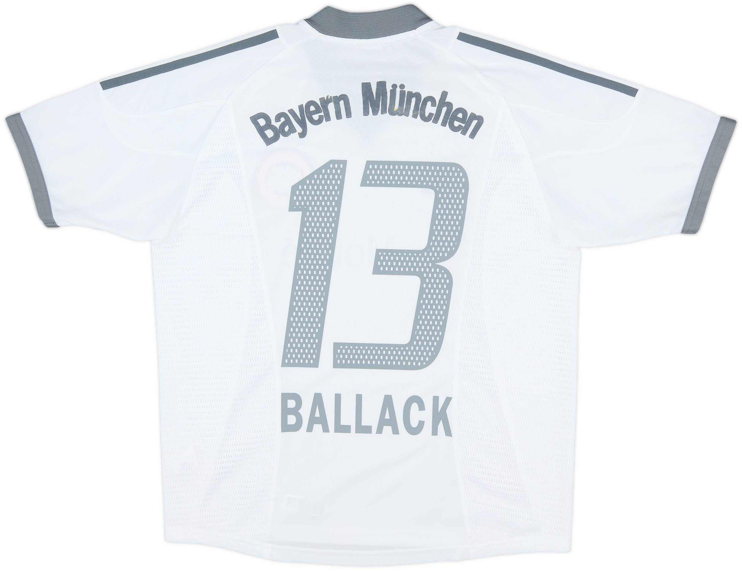 Bayern München Ballack 13 シャツ 2004-05 Bayern Munich Third Shirt Ballack #13 - 8/10 - (M)