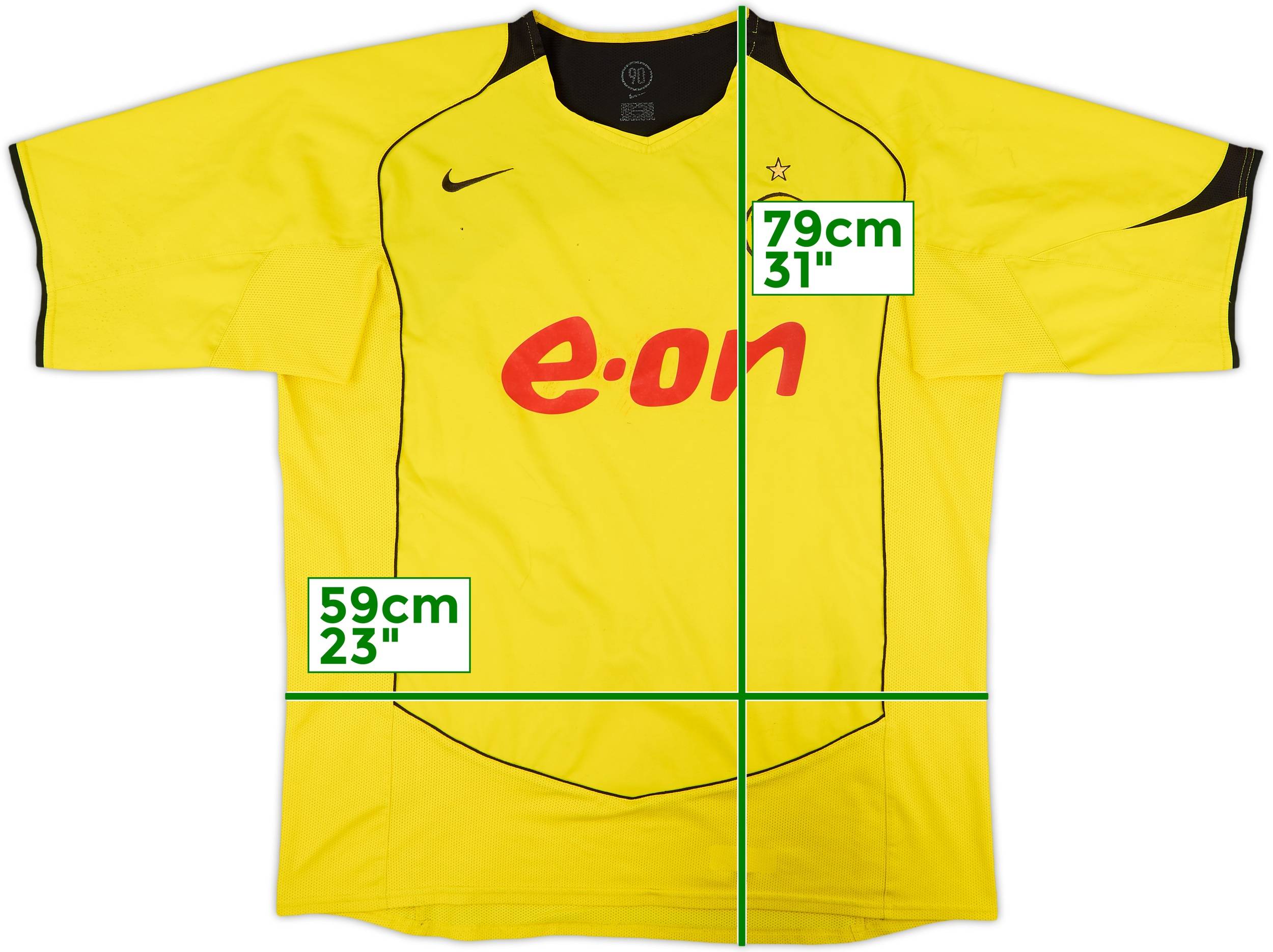 ウェア 04-05 Dortmund Signature Game Shirt 2004-05 Borussia Dortmund Home Shirt Derbysieger #05 - 6/10