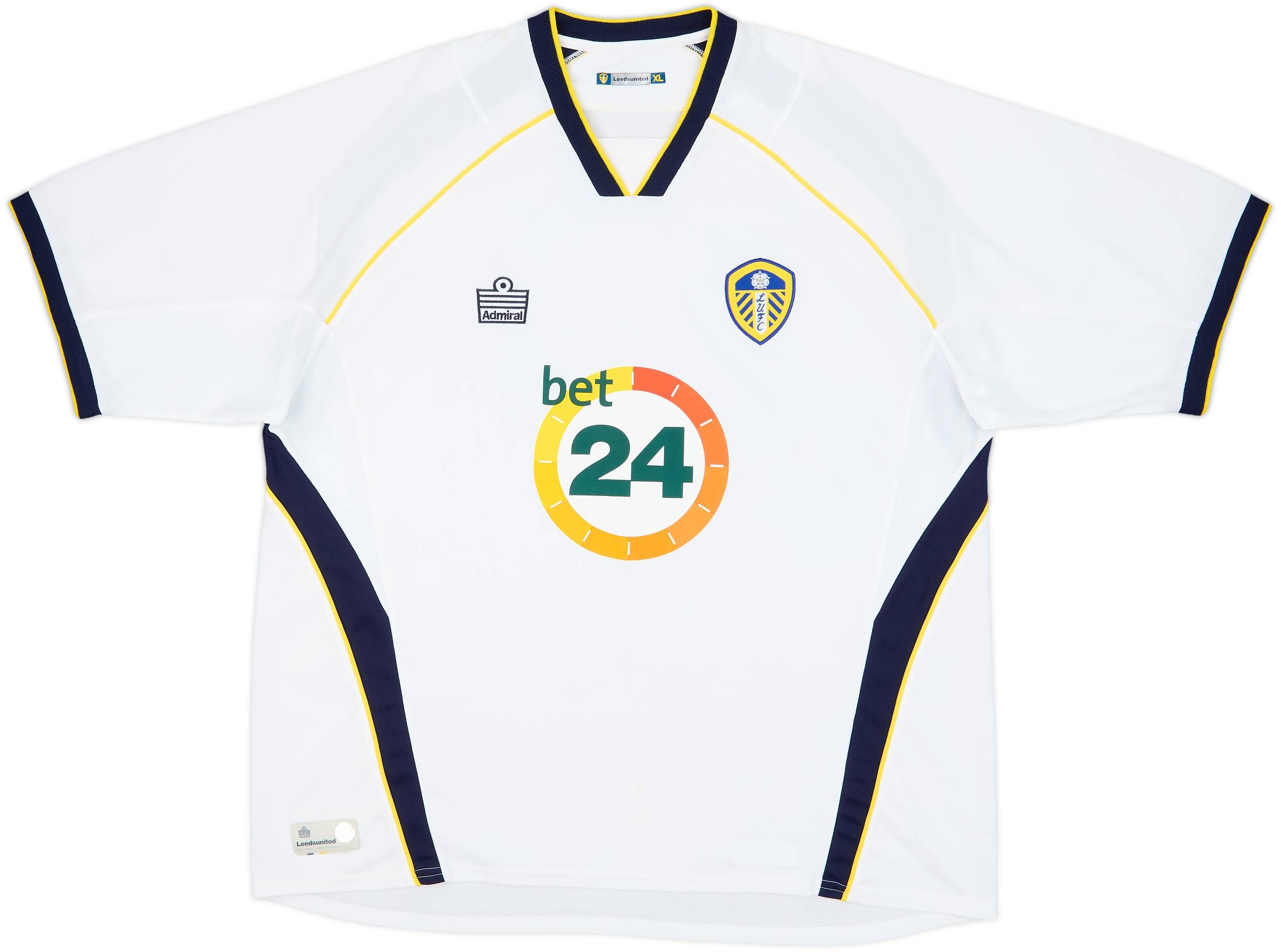 【お得】リベルタユニホーム6点 2006-07 Leeds United Home Shirt - 8/10 - (XL)