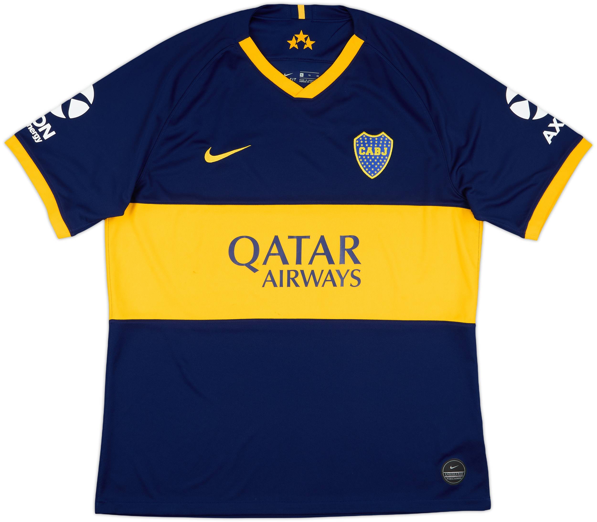 2019-20 Boca Juniors Home Shirt De Rossi #16 - 8/10 - (XL)