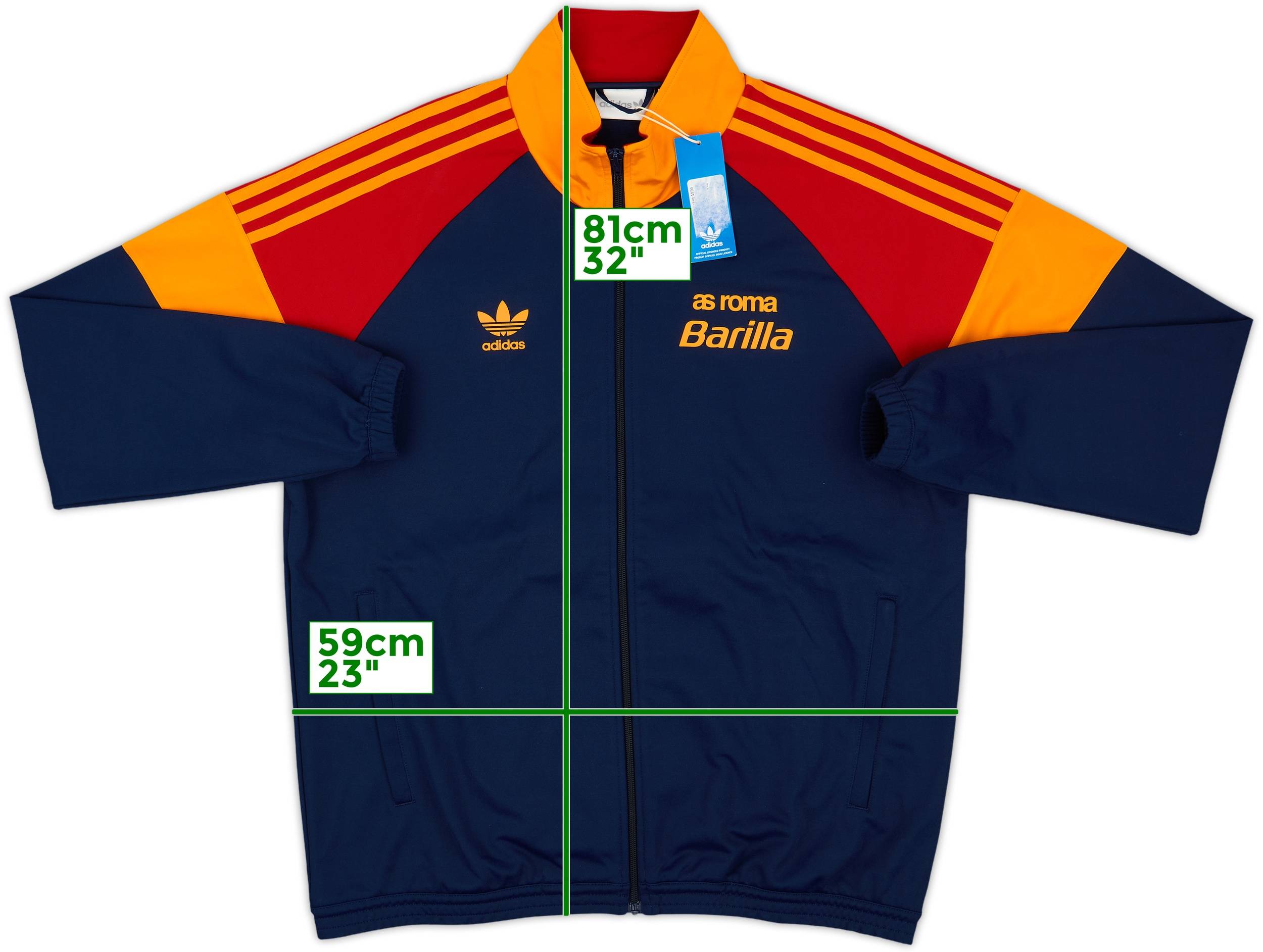 2024-25 Roma adidas Originals 1993 Track Jacket (L)