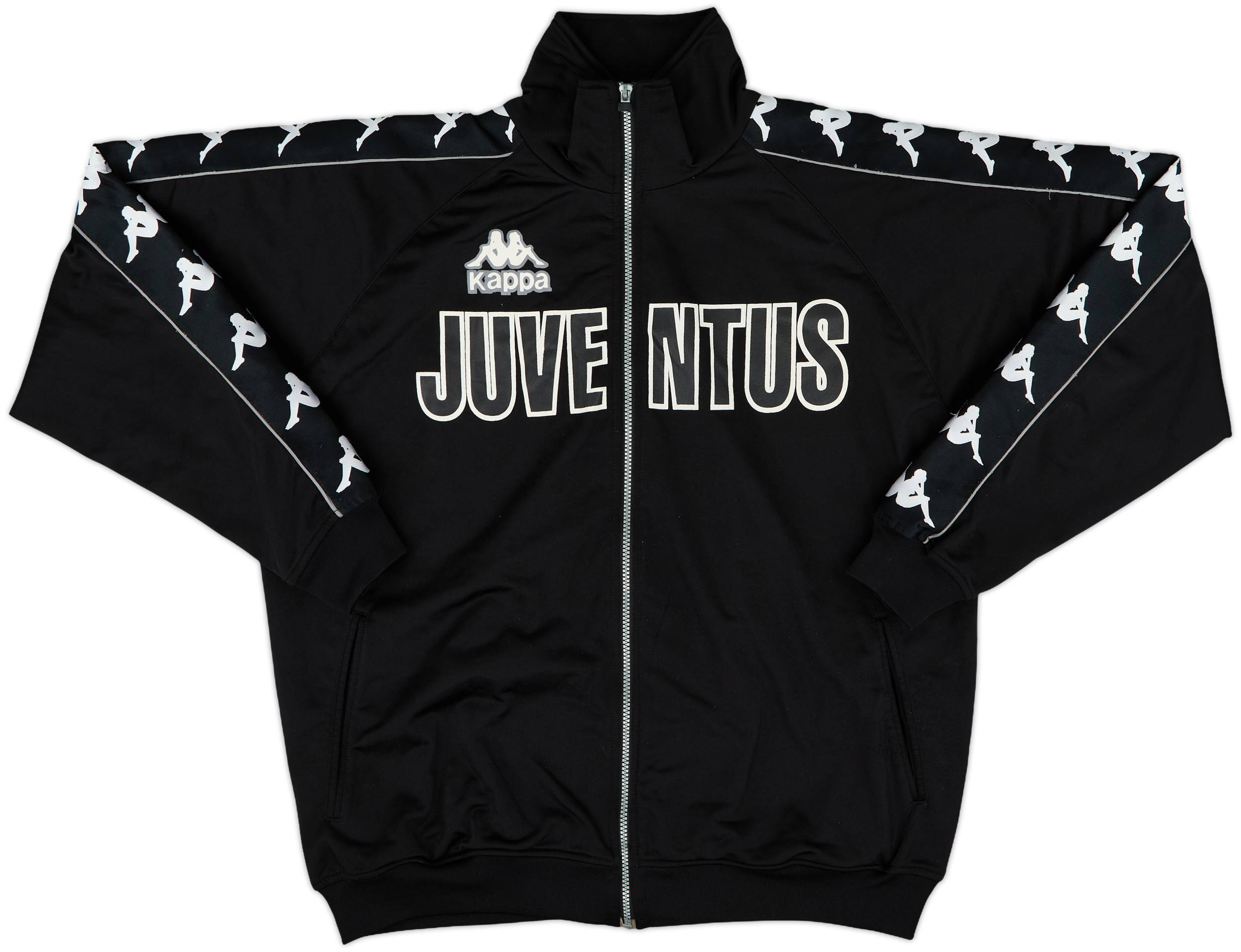 Kappa Juventus トラックスーツ上下ブラック/シルバーXO 楽天市場】カッパ kappa-kf1188 ユベントス ジャージ 上下