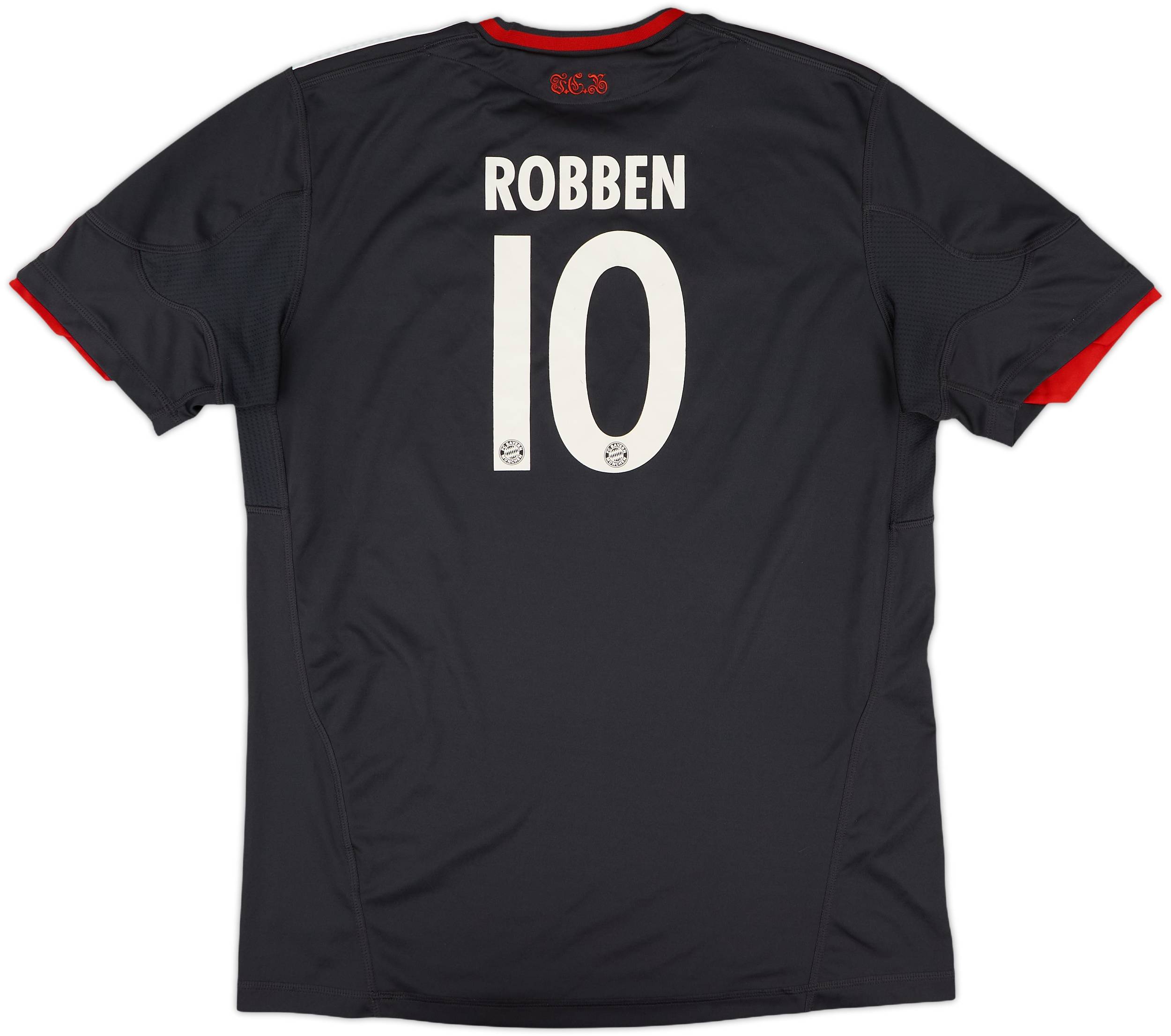 2010-11 Bayern Munich Third Shirt Robben #10 - 8/10 - (XL.Boys)