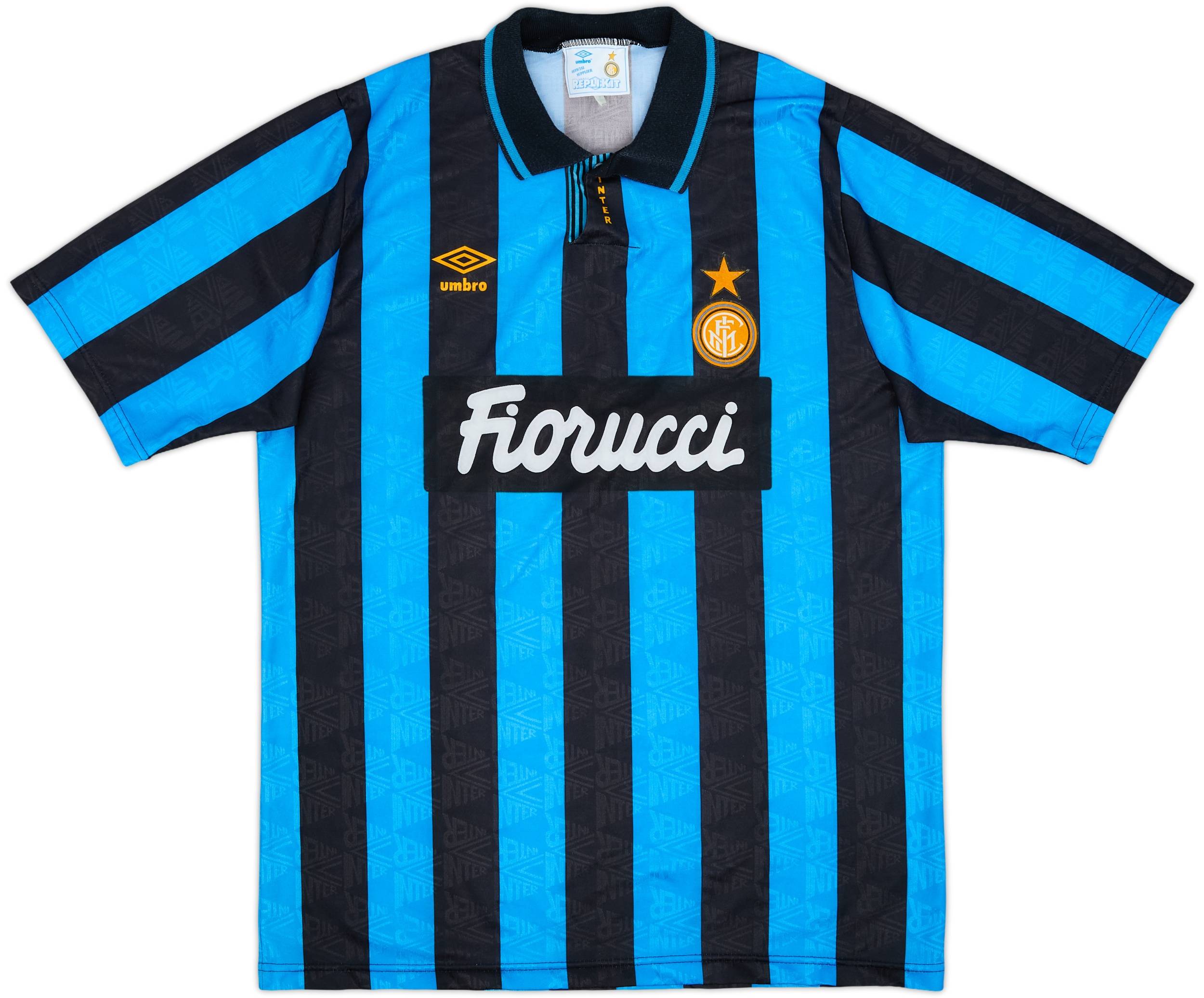 1992-94 Inter Milan Home Shirt - 8/10 - (XL)