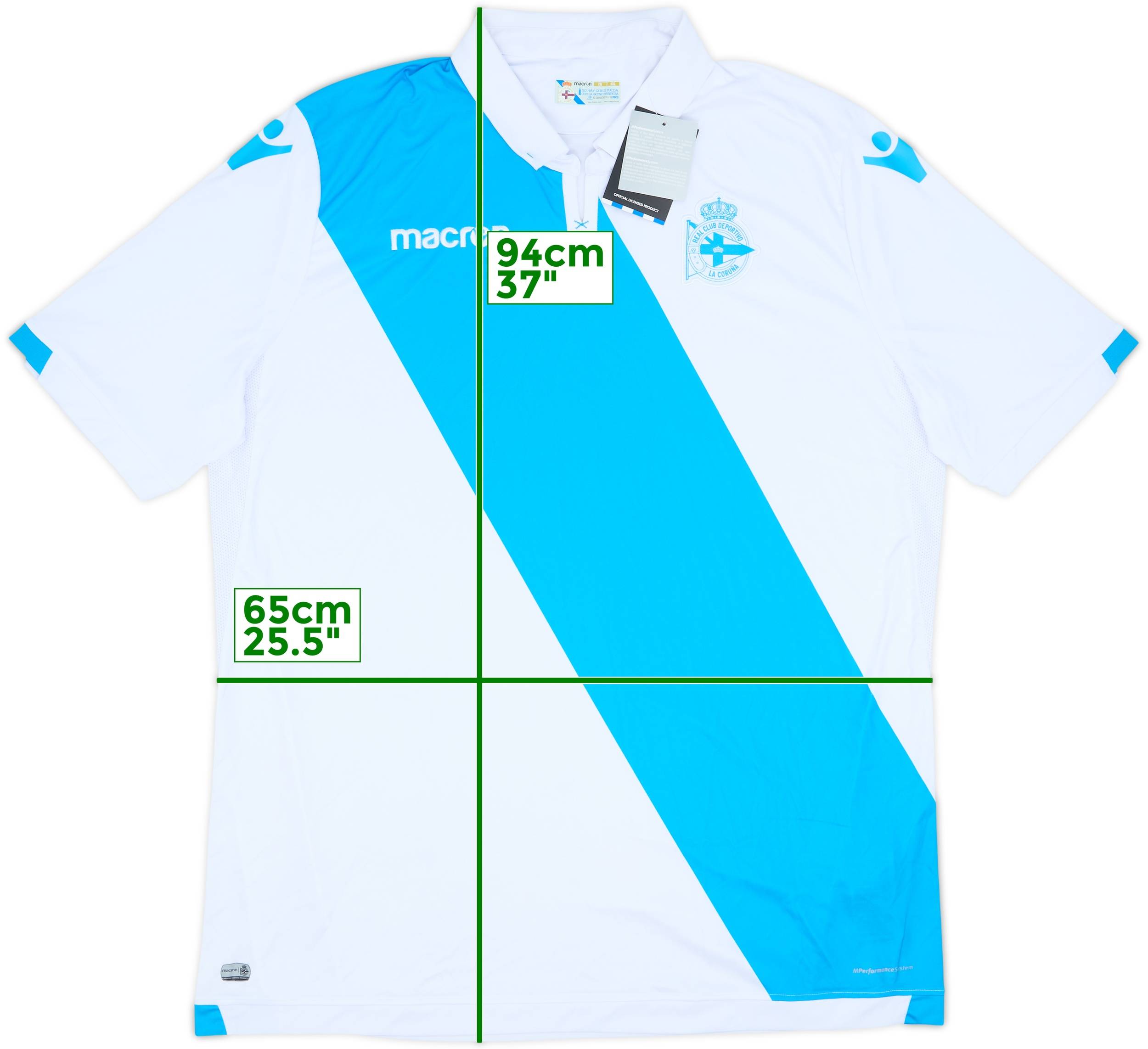 2017-18 Deportivo de La Coruna Away Shirt (5XL)