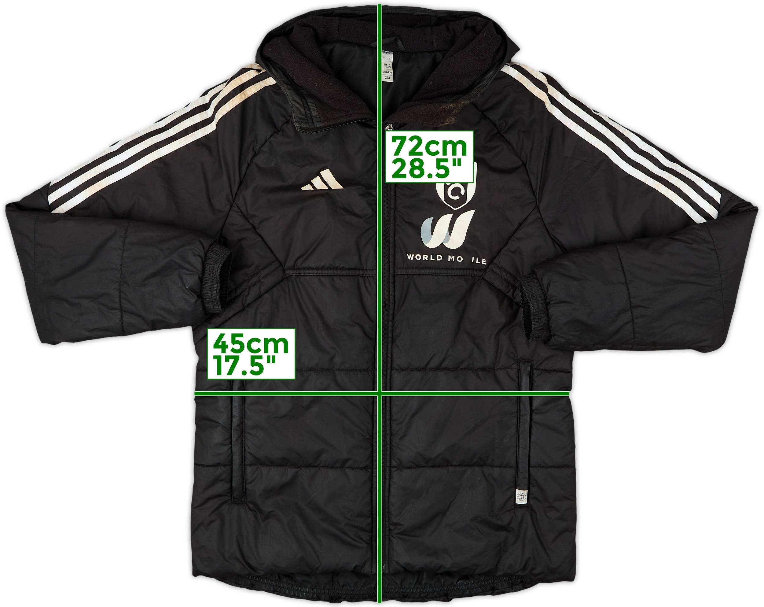 2022-23 Fulham adidas Padded Bench Coat - 4/10 - (S)