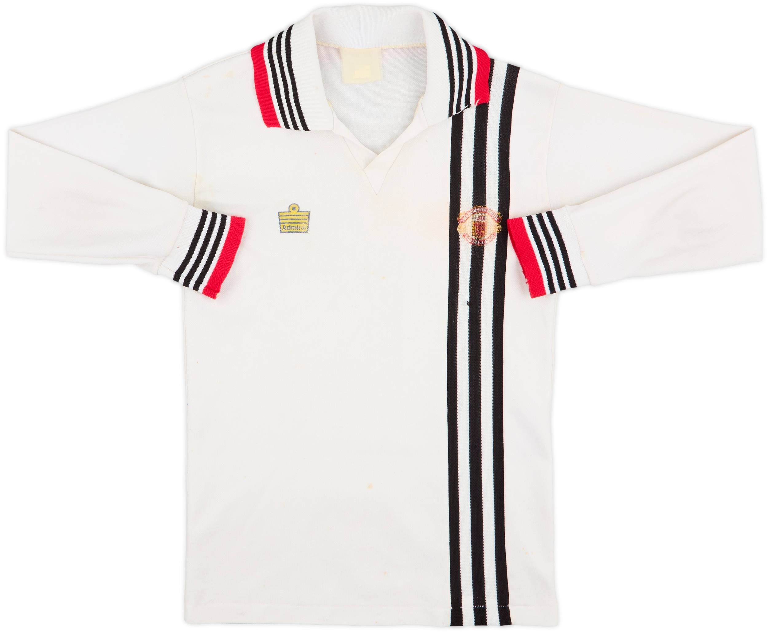 1975-80 Manchester United Away L/S Shirt - 4/10 - (Y)
