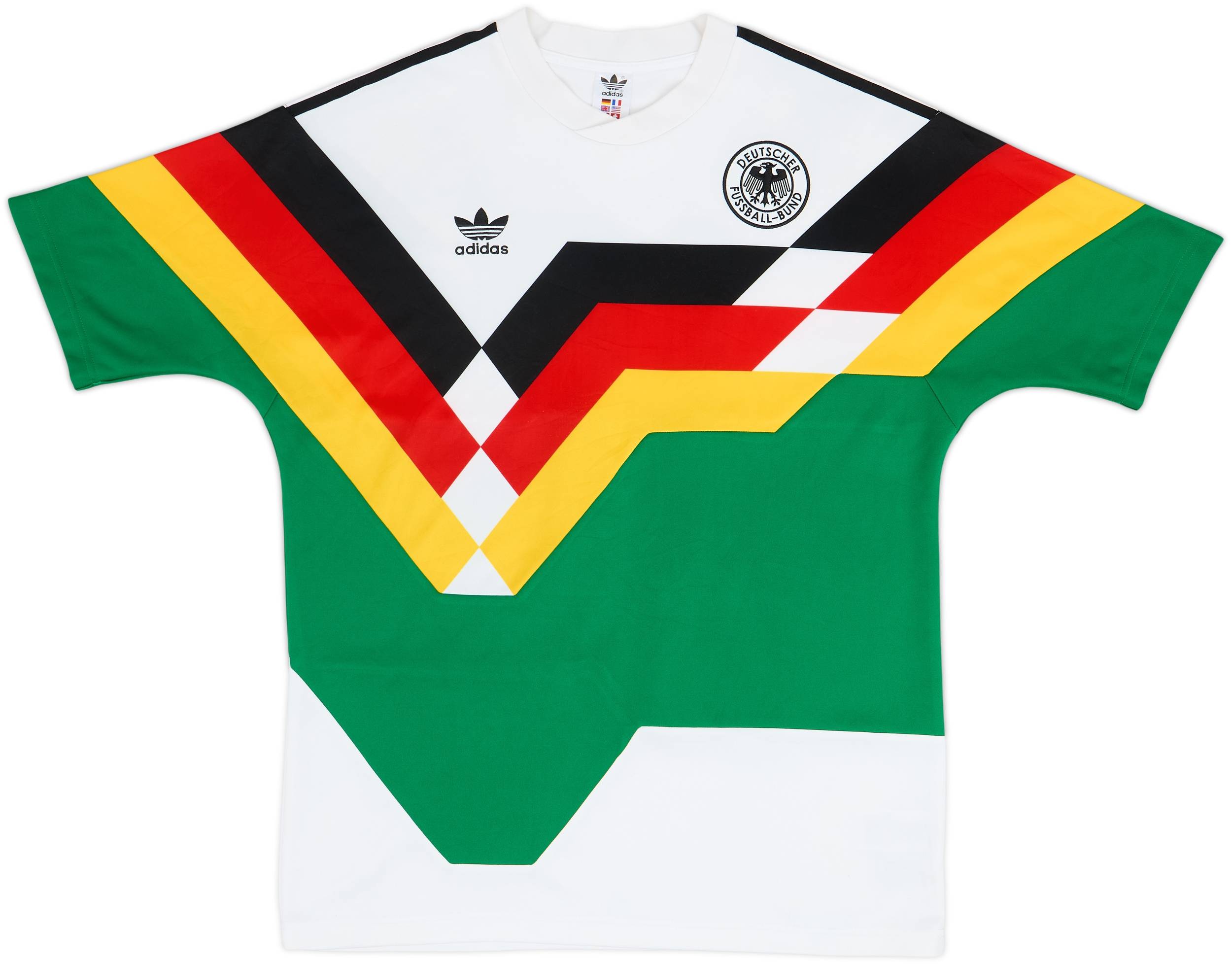 2018-19 Germany adidas Originals '1990' Mashup Shirt - 9/10 - (M)