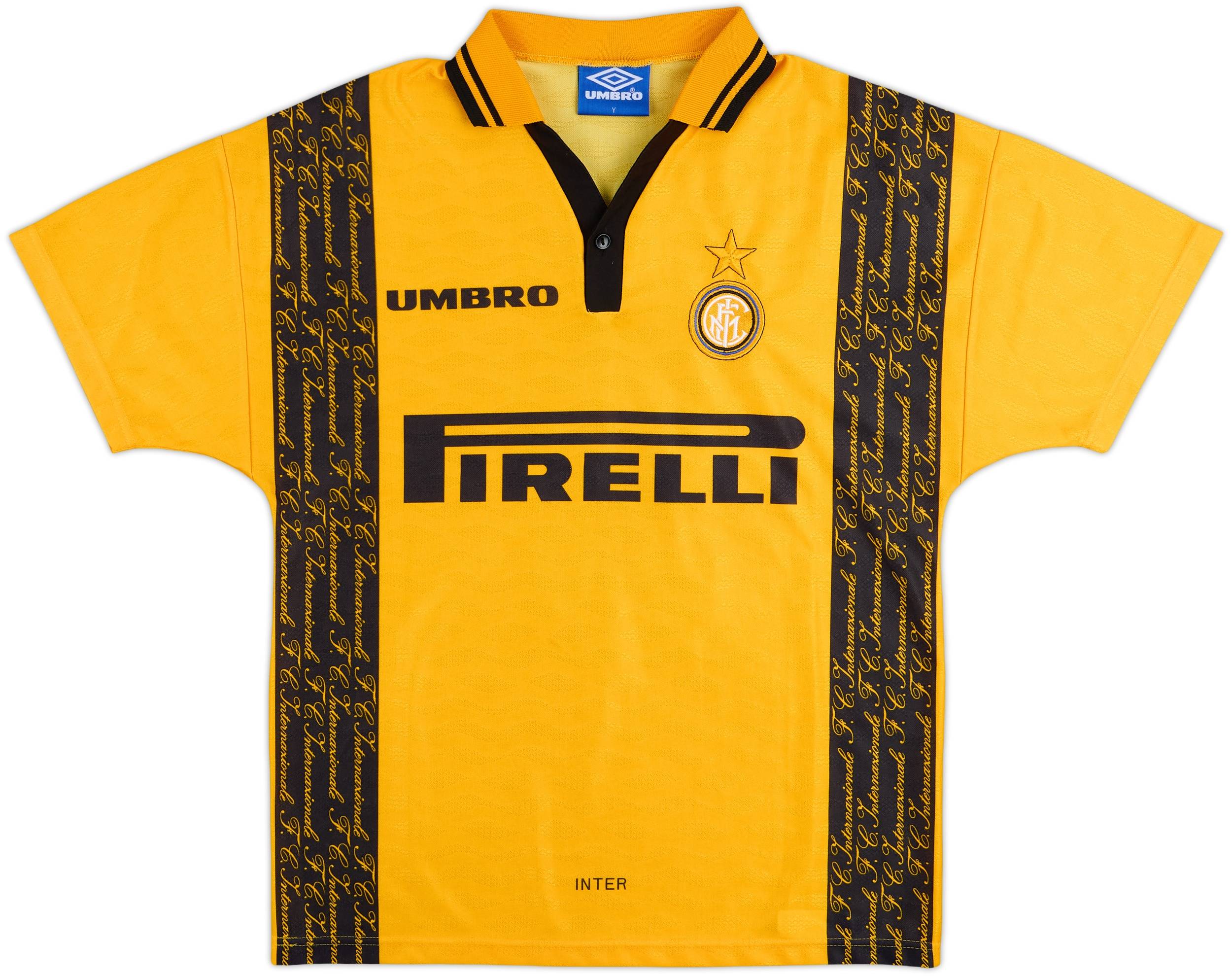 1996-97 Inter Milan Third Shirt Zamorano #9 - 9/10 - (Y)