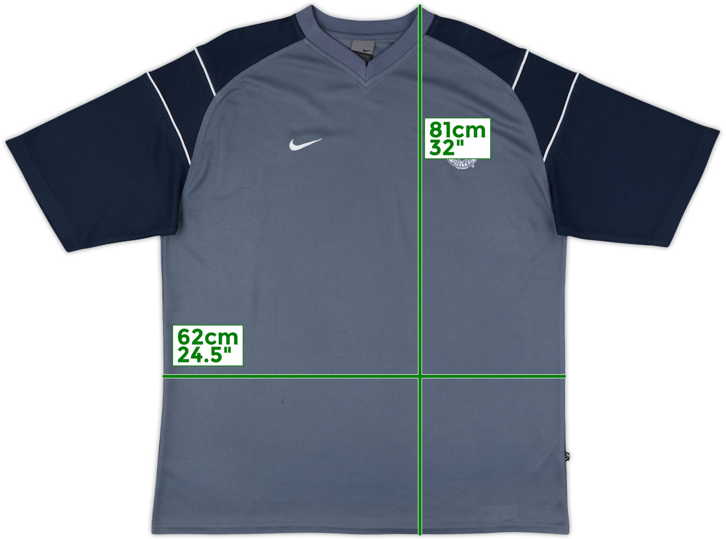 ウェア NIKE manchester united 03-04  2003-04 Manchester United Nike Cotton Tee - 7/10 - (L)