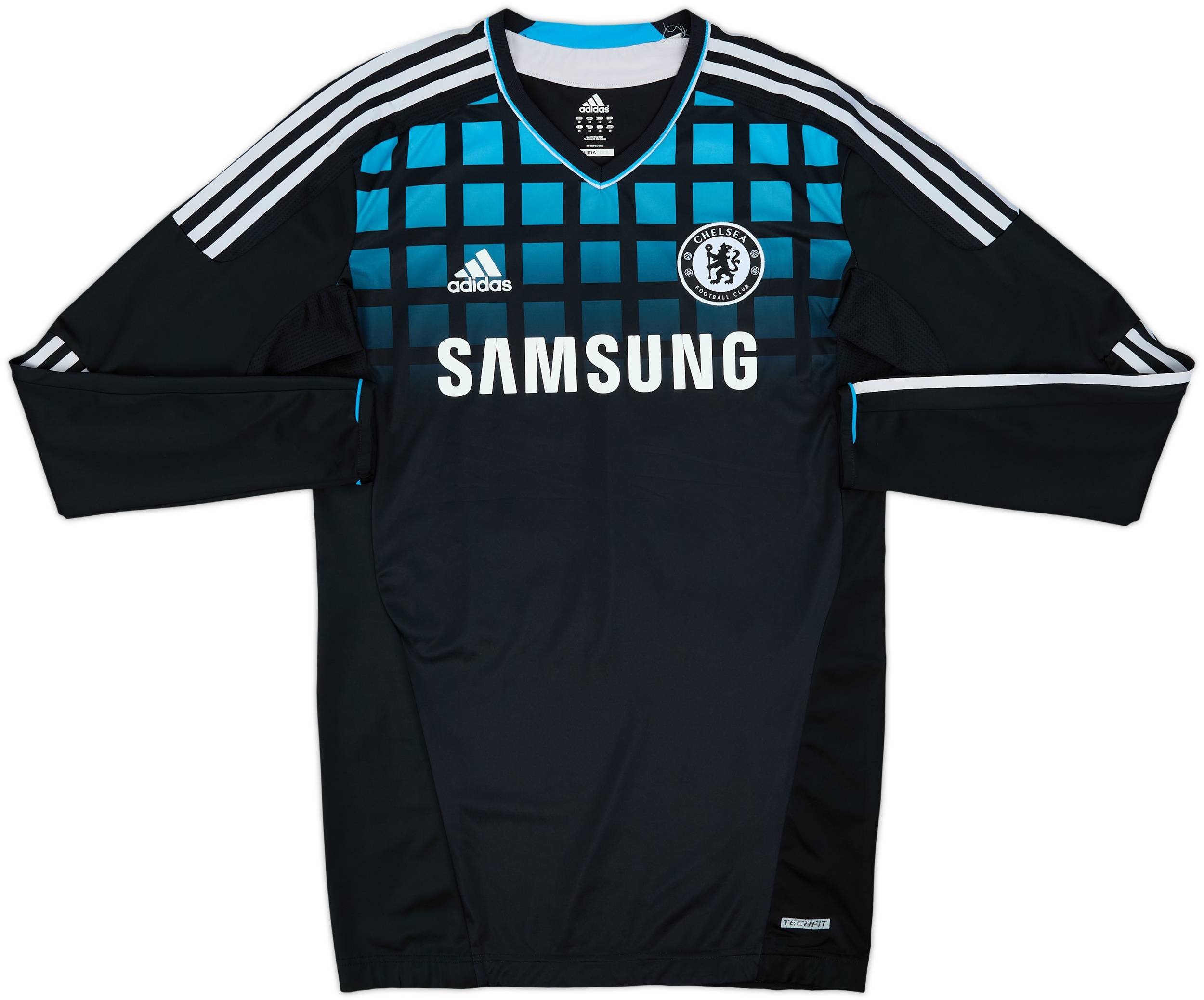 2011-12 Chelsea Player Issue TechFit Away L/S Shirt Drogba #11 - 6