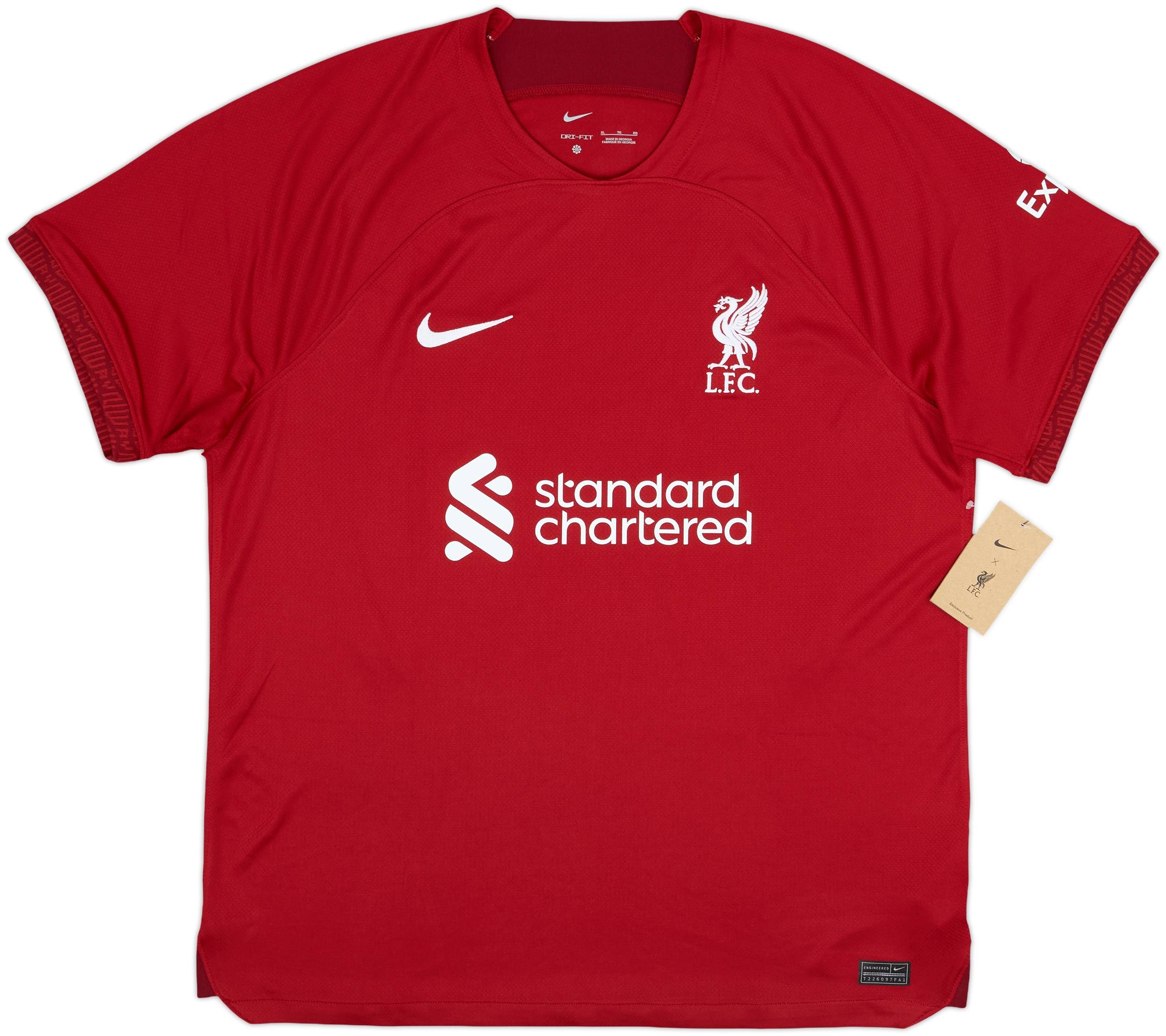 2022-23 Liverpool Home Shirt Thiago #6 (XL)