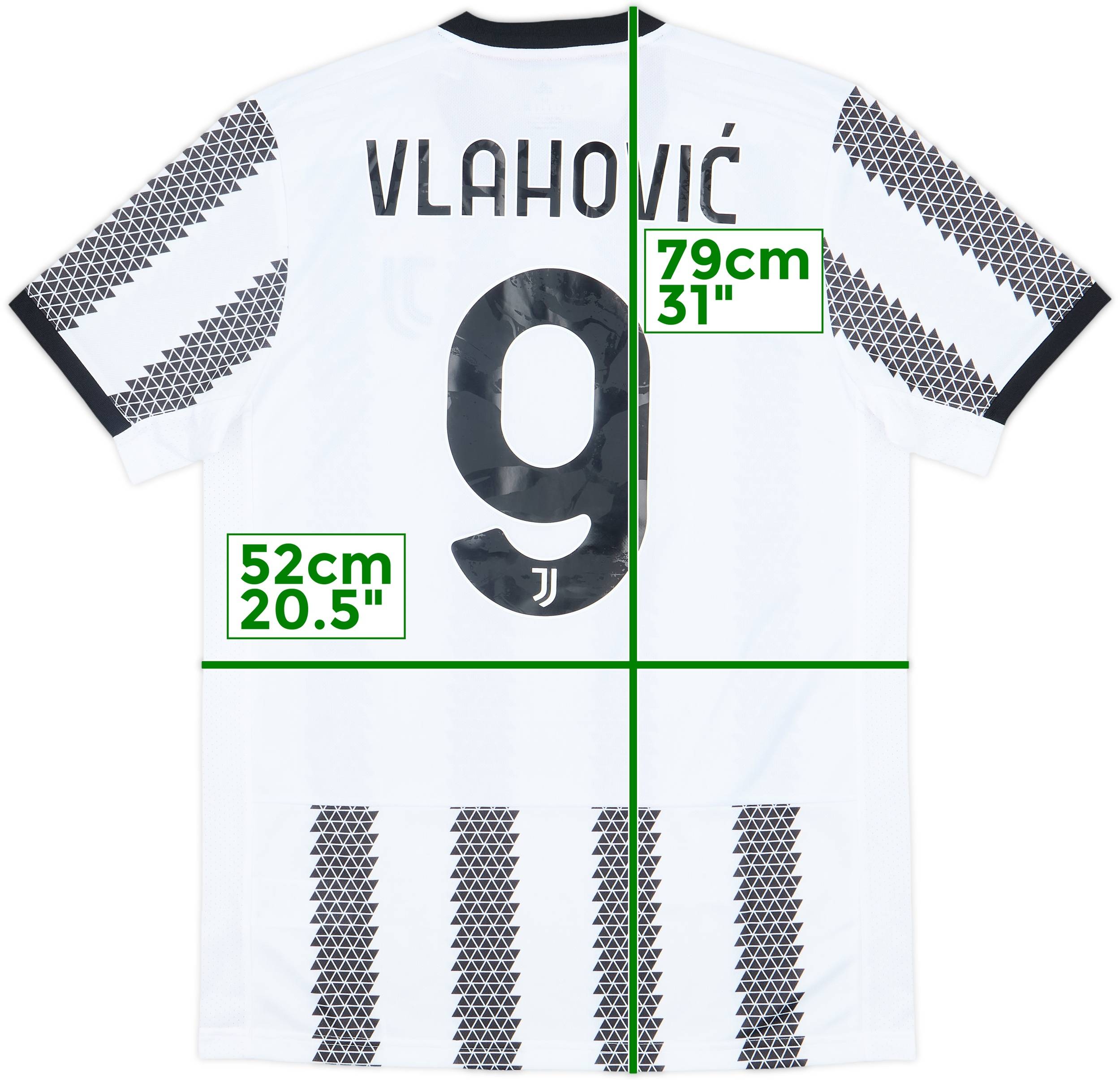 Juventus Vlahović 9番 シャツ aee558382f3083a98b256126f53676