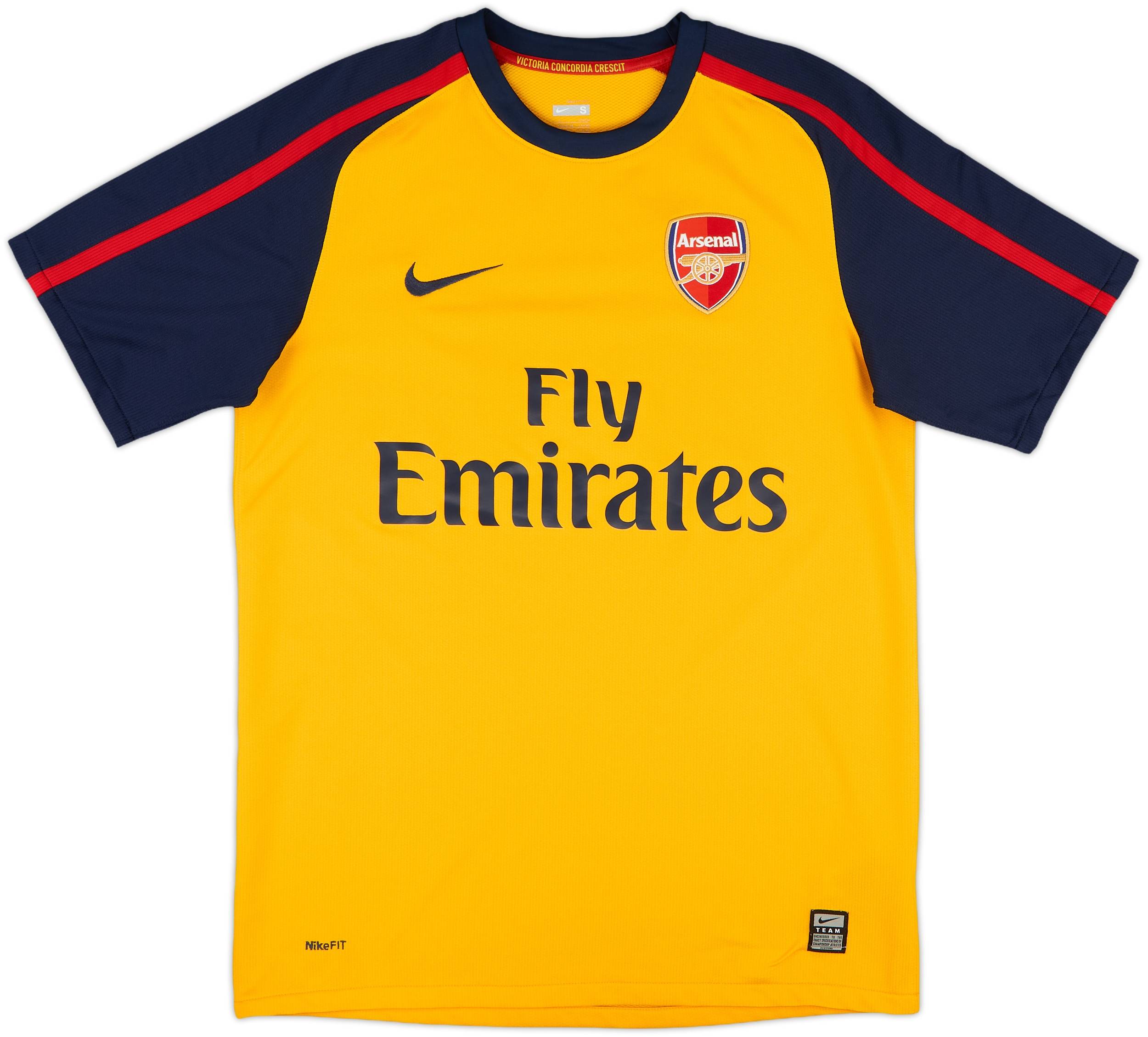 2008-09 Arsenal Away Shirt Fabregas #4 - 9/10 - (S)