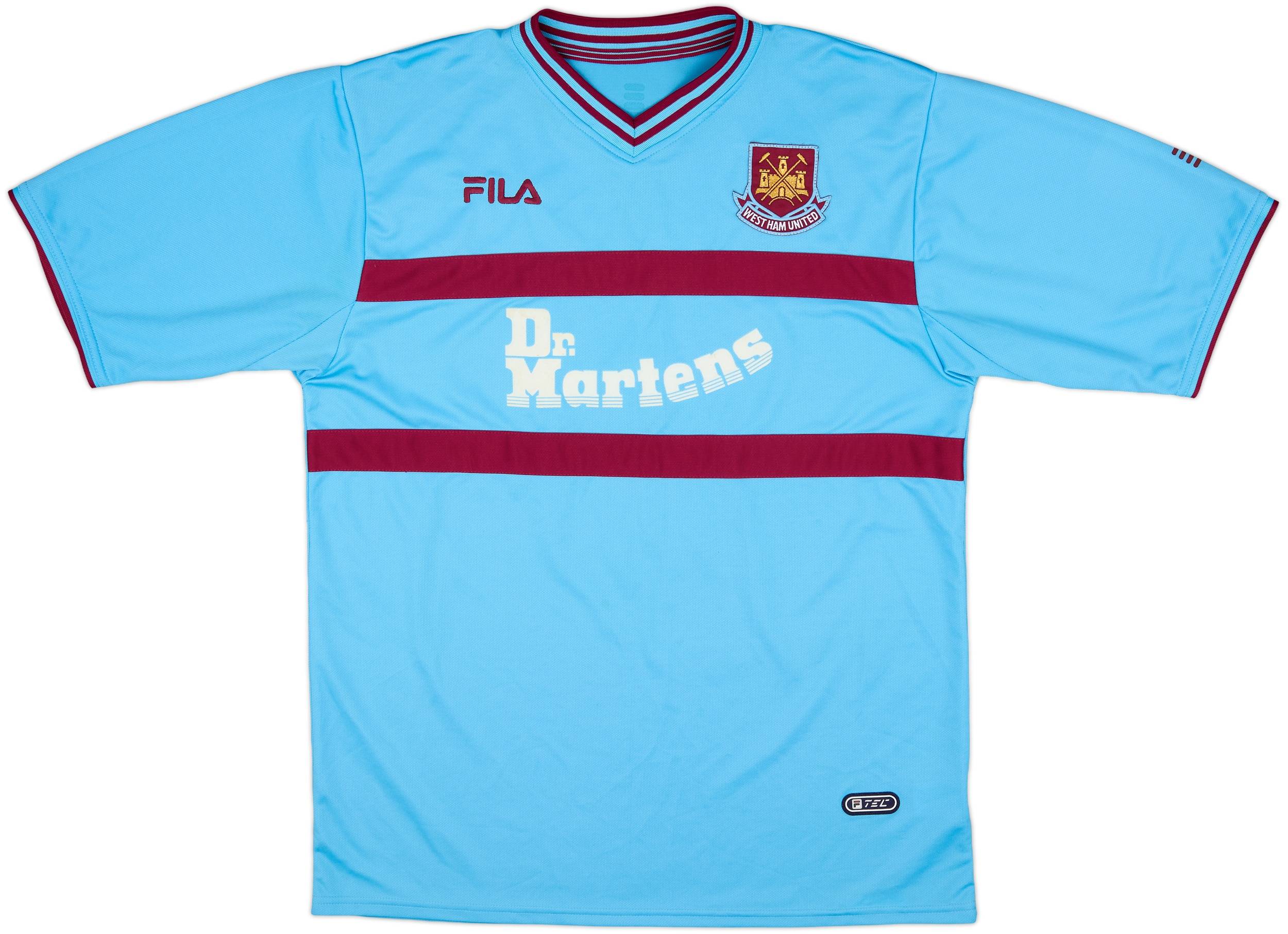 FILA WEST HAM UNITED ジャージ DI CANIO 10 L 2001/03 DI CANIO #10 West Ham Vintage FILA Away Football