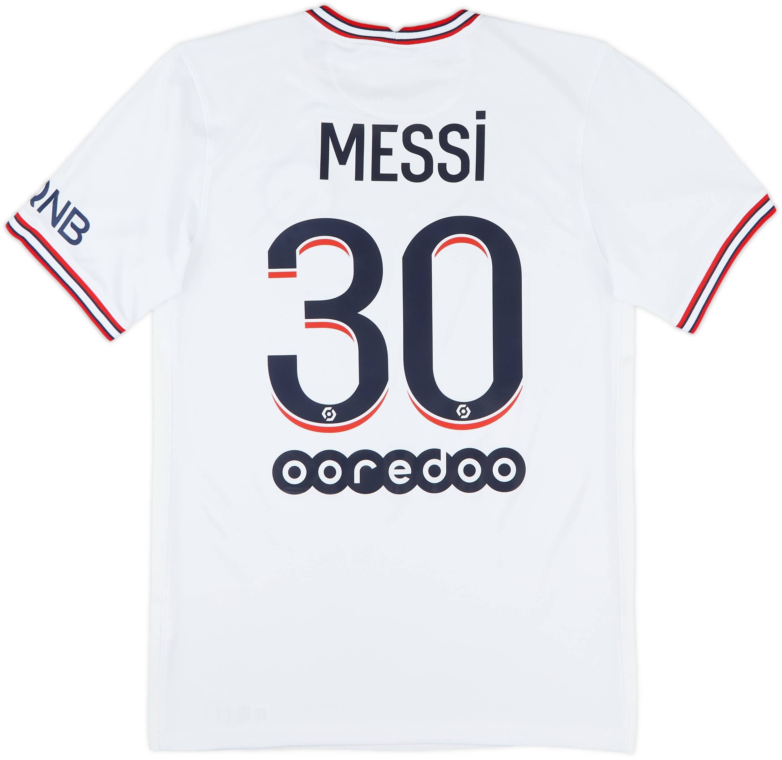 2021-22 Paris Saint-Germain Fourth Shirt Messi #30 - 8/10 - (S)
