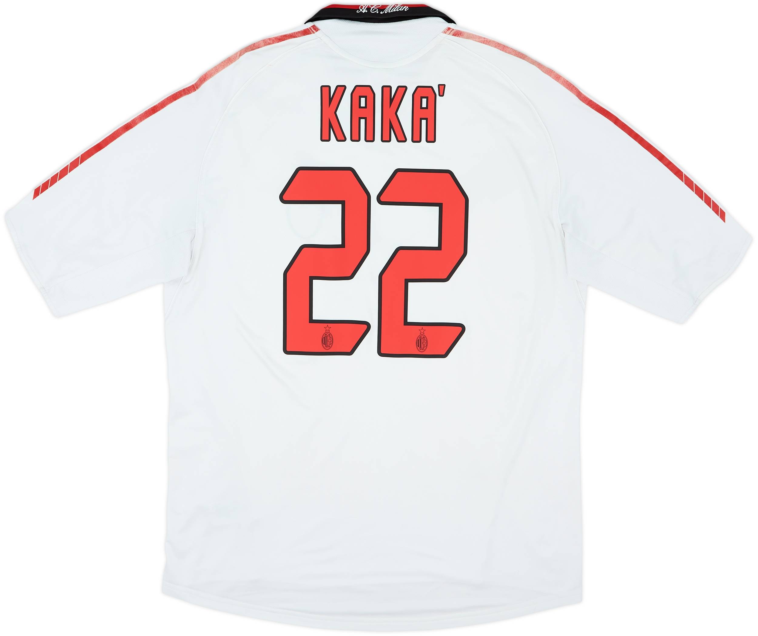 2005-06 AC Milan Away Shirt Kaka #22 - 6/10 - (XL)
